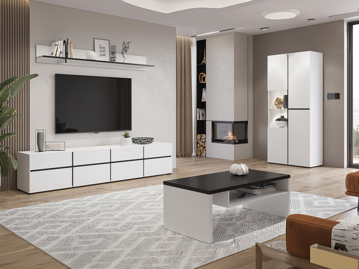 Table basse Alfere 112 (Blanc)