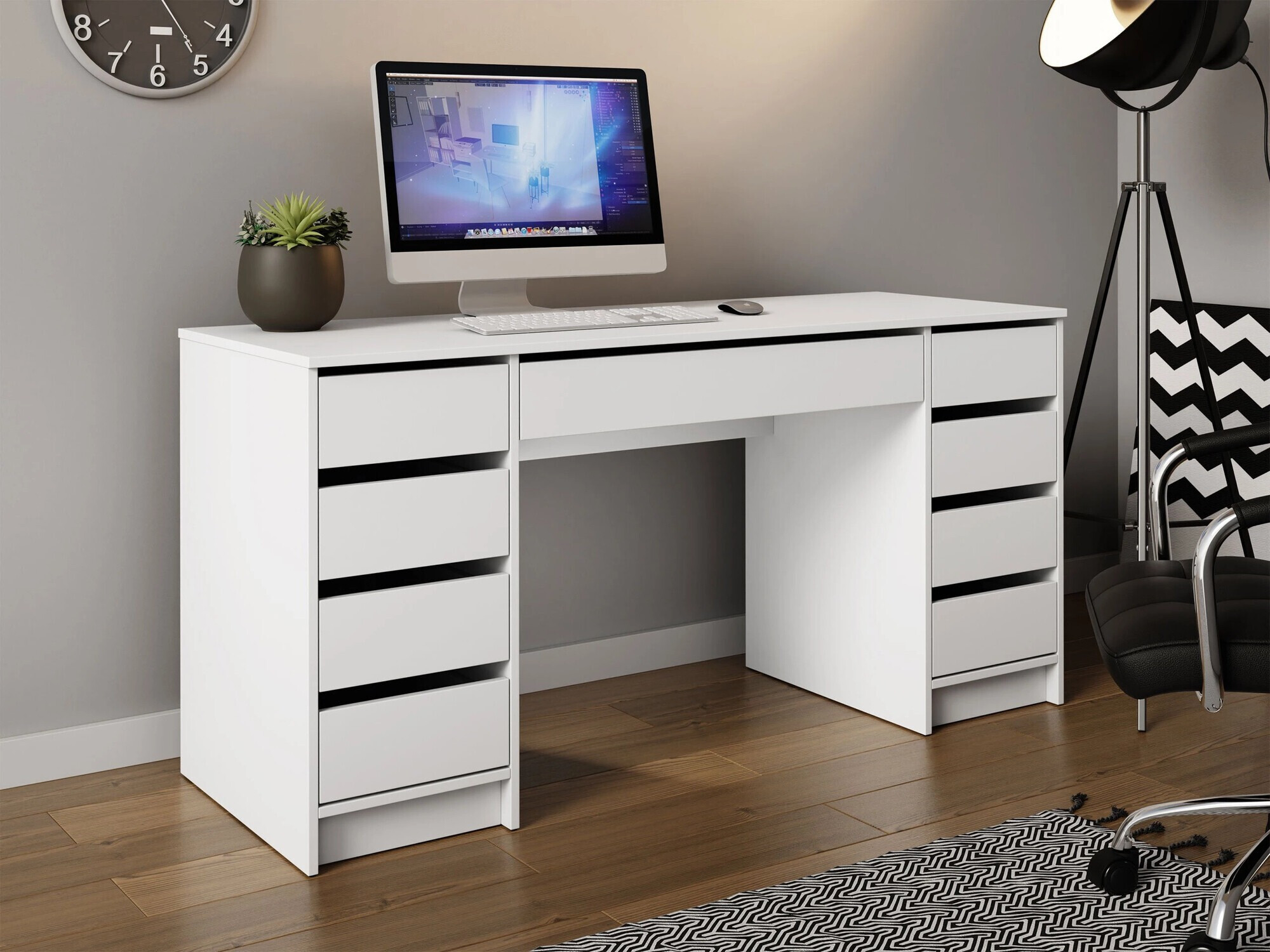 Bureau Comfivo 401 (Blanc)