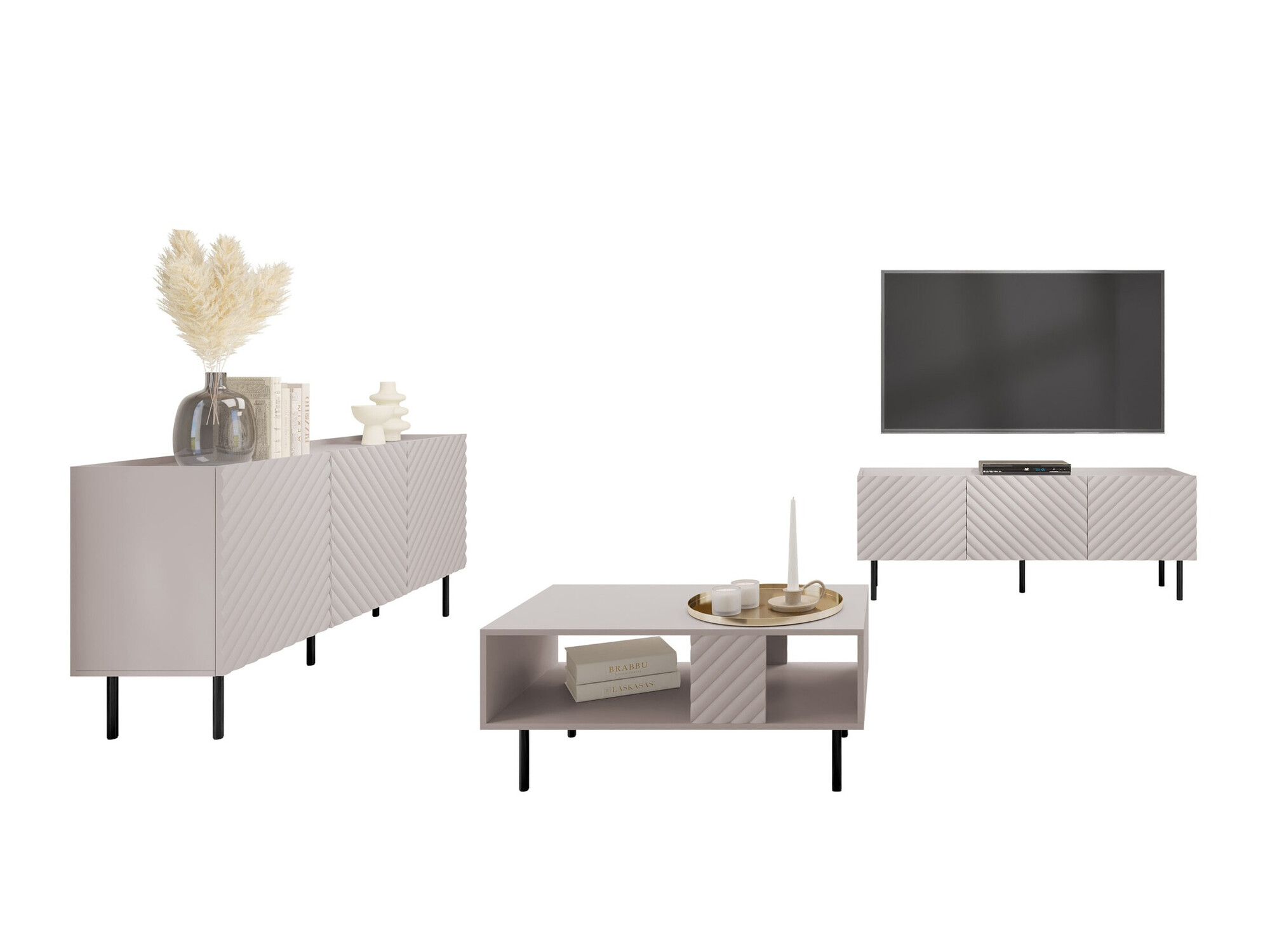 Ensemble de salon Sillen (Cachemire)