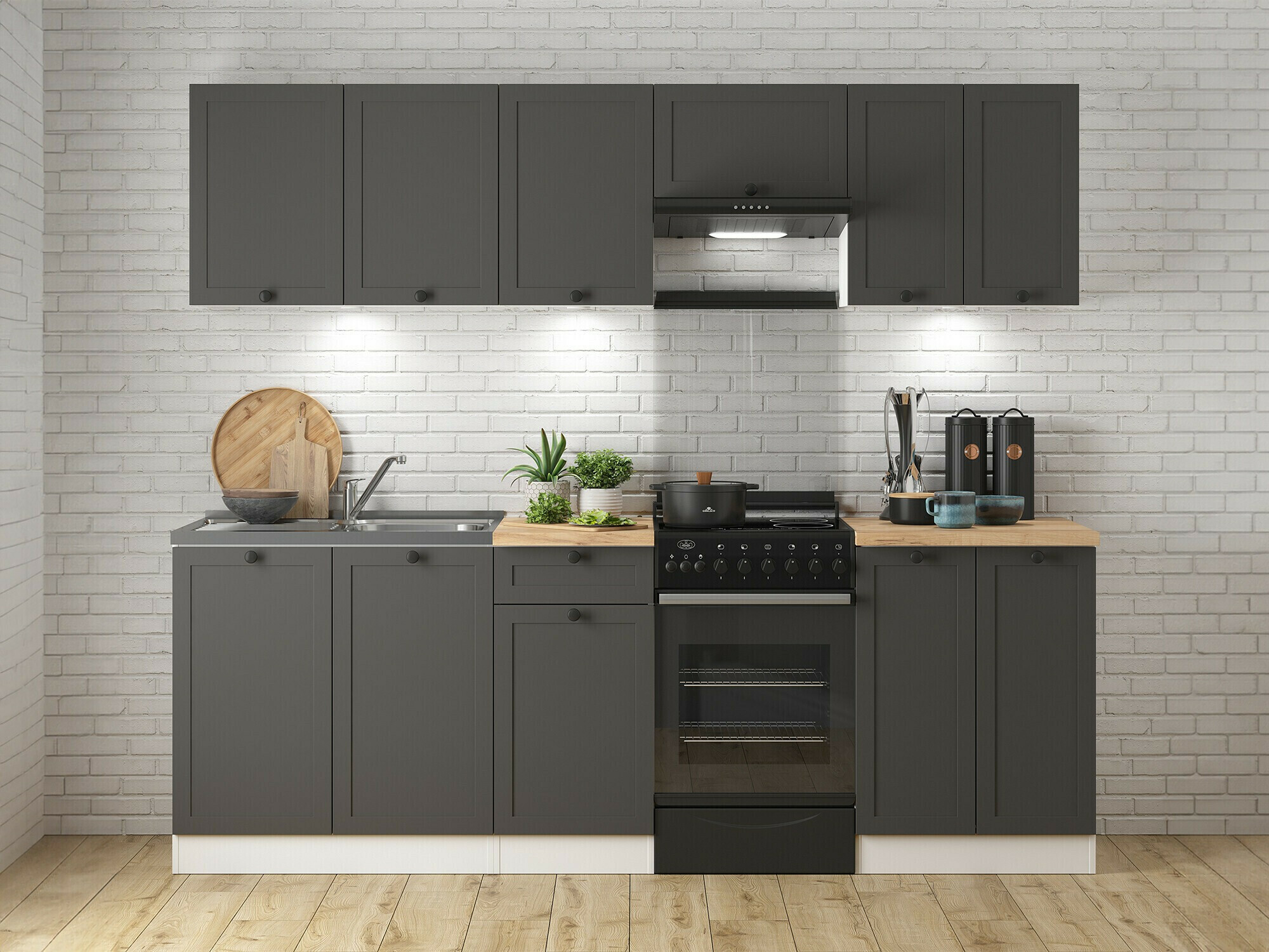 Armoire murale modulaire Classic Grey 112