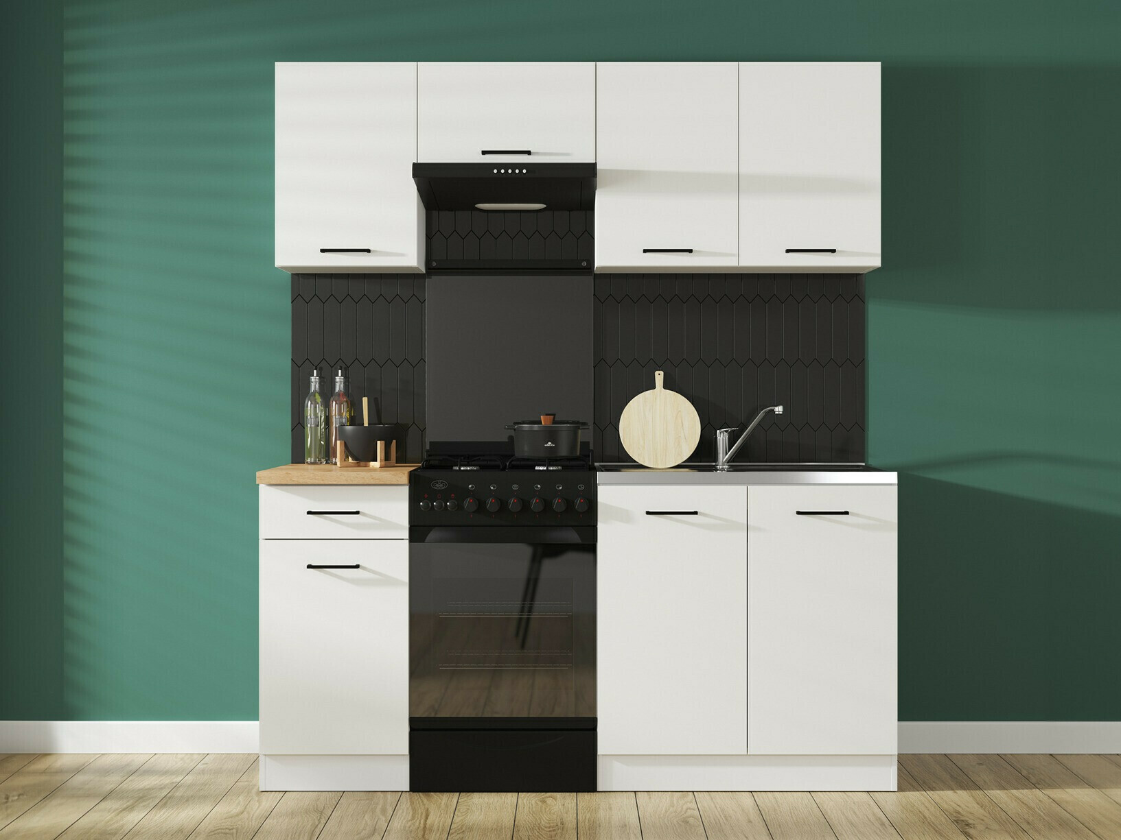 Armoire murale modulaire Line White 103