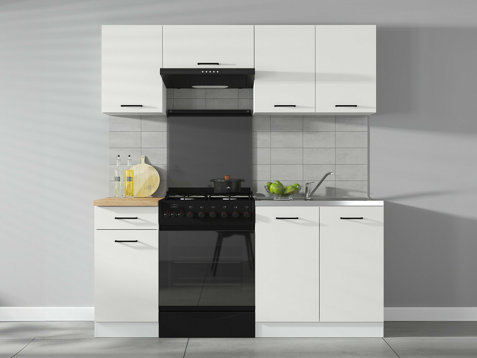 Armoire murale modulaire Line White 111