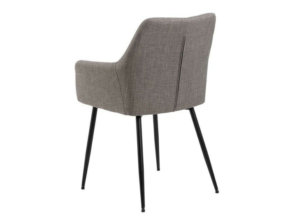 Chaise Norsica 856 (Noir + Gris clair)