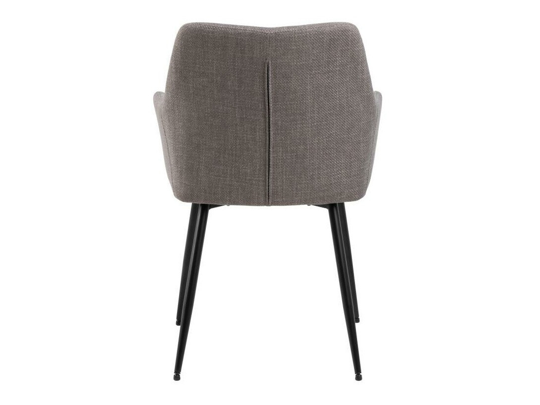 Chaise Norsica 856 (Noir + Gris clair)