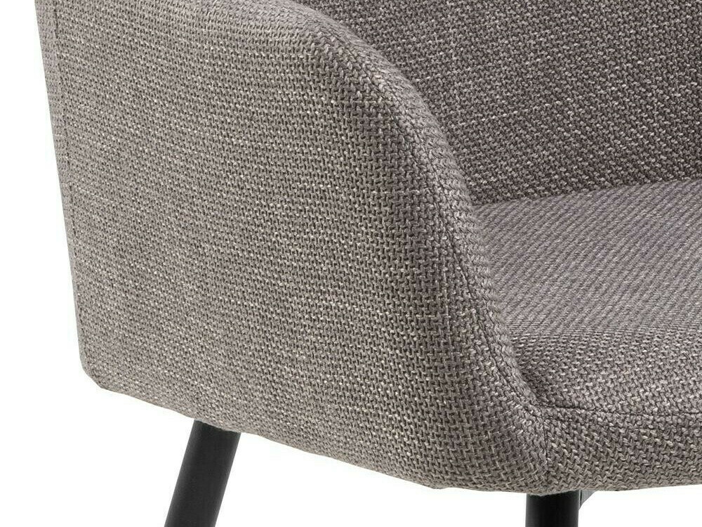 Chaise Norsica 856 (Noir + Gris clair)