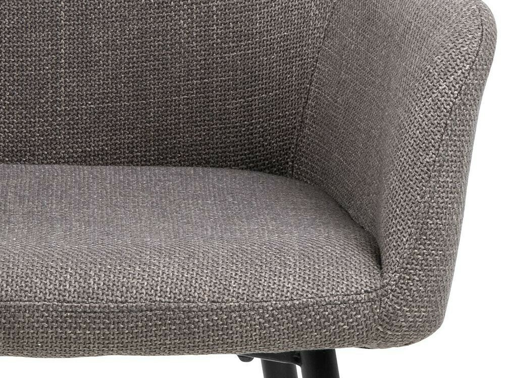 Chaise Norsica 856 (Noir + Gris clair)