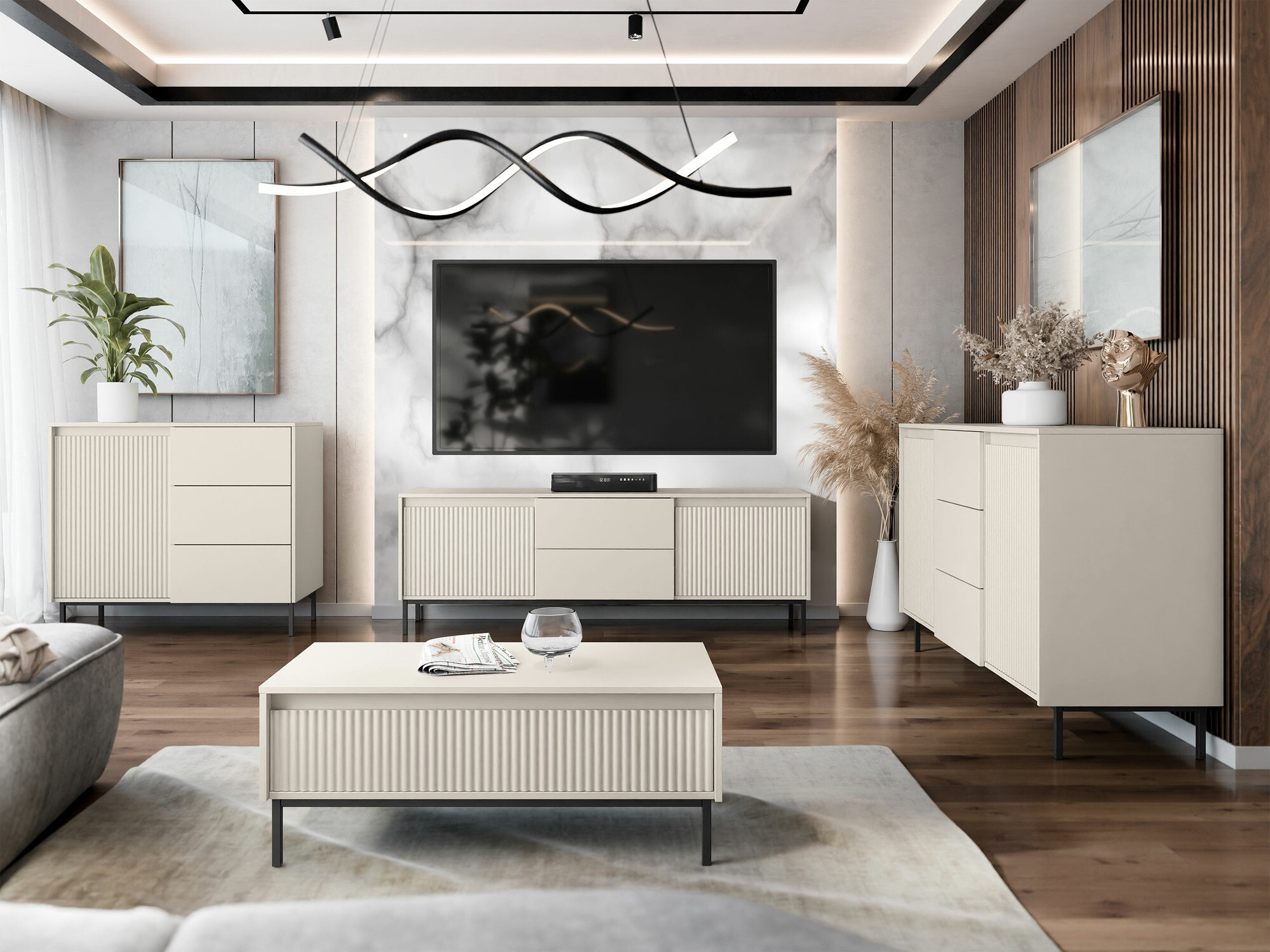 Commode Comfivo Delruva (Cachemire)