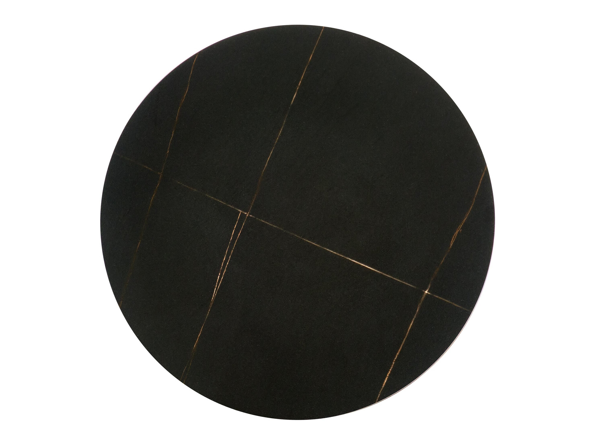 Table d'appoint Houston 1807 (Noir + Marbre noir)