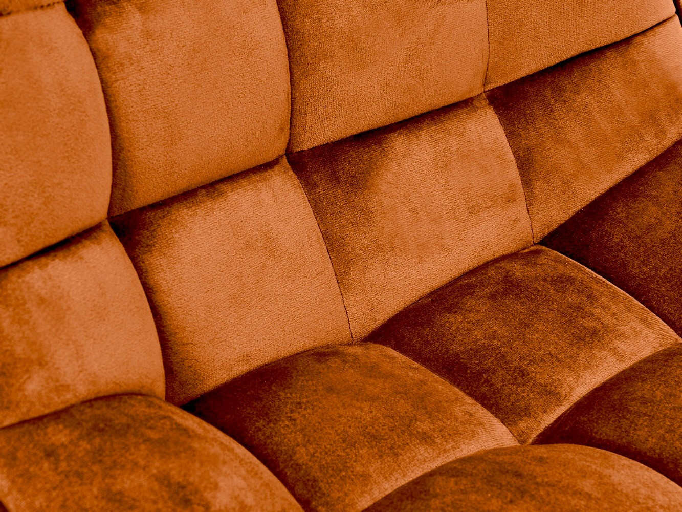 Chaise de bar mi-hauteur Houston 964 (Orange sombre)