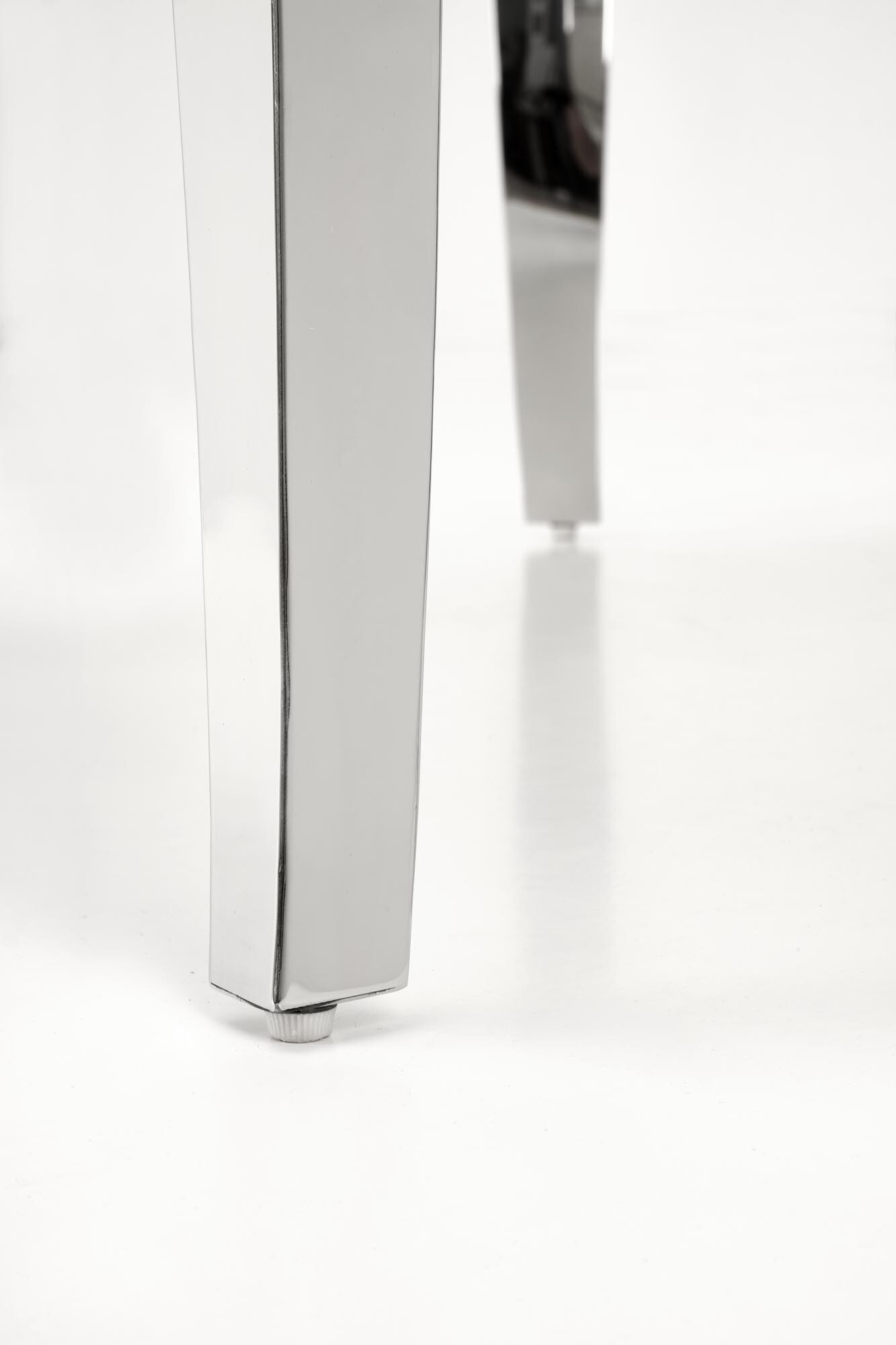 Table Houston 1813 (Marbre blanc + Argent)