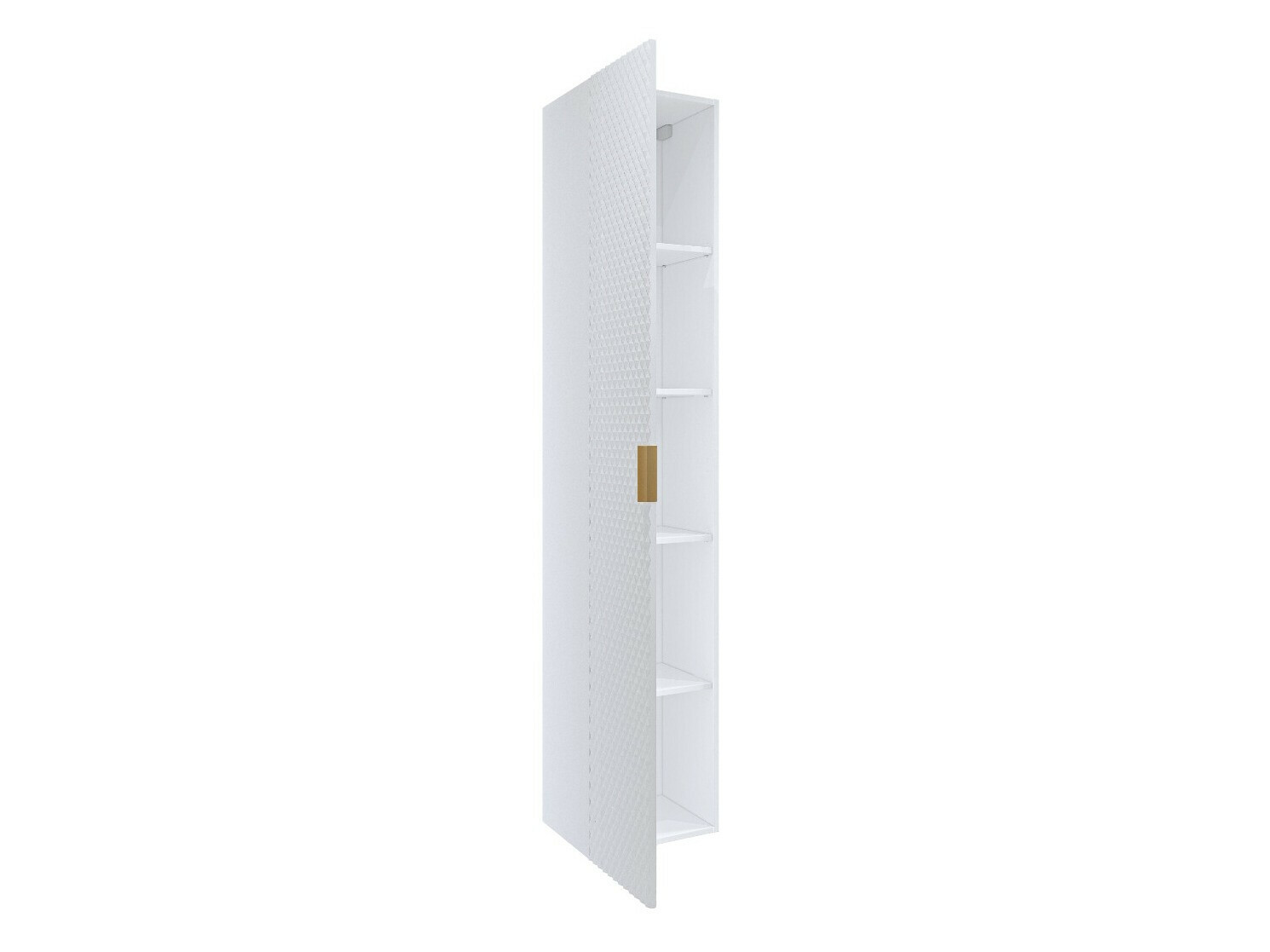 Armoire de salle de bain murale Liretu 105 (Blanc)