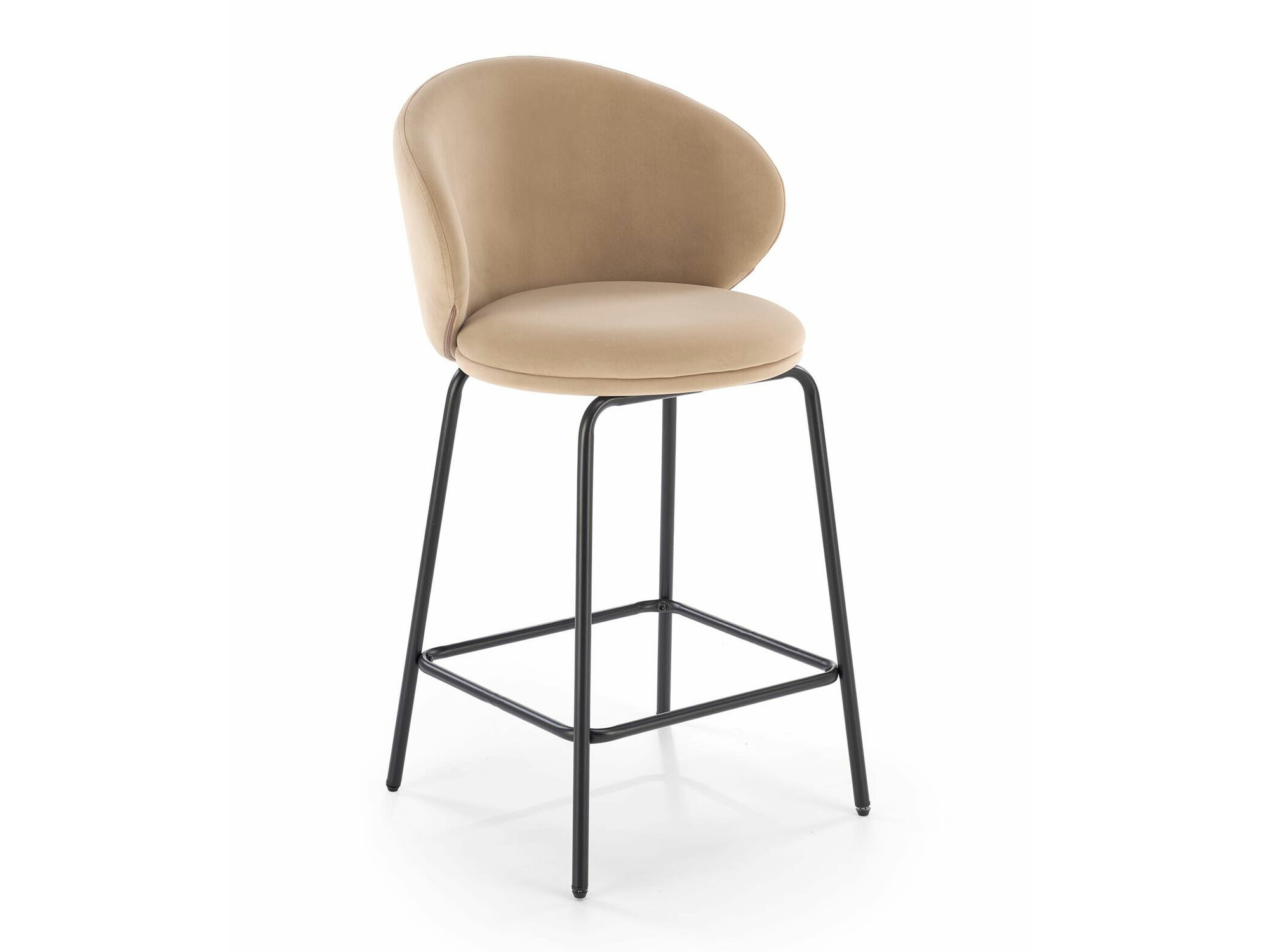 Chaise de bar mi-hauteur Houston 1824 (Beige)