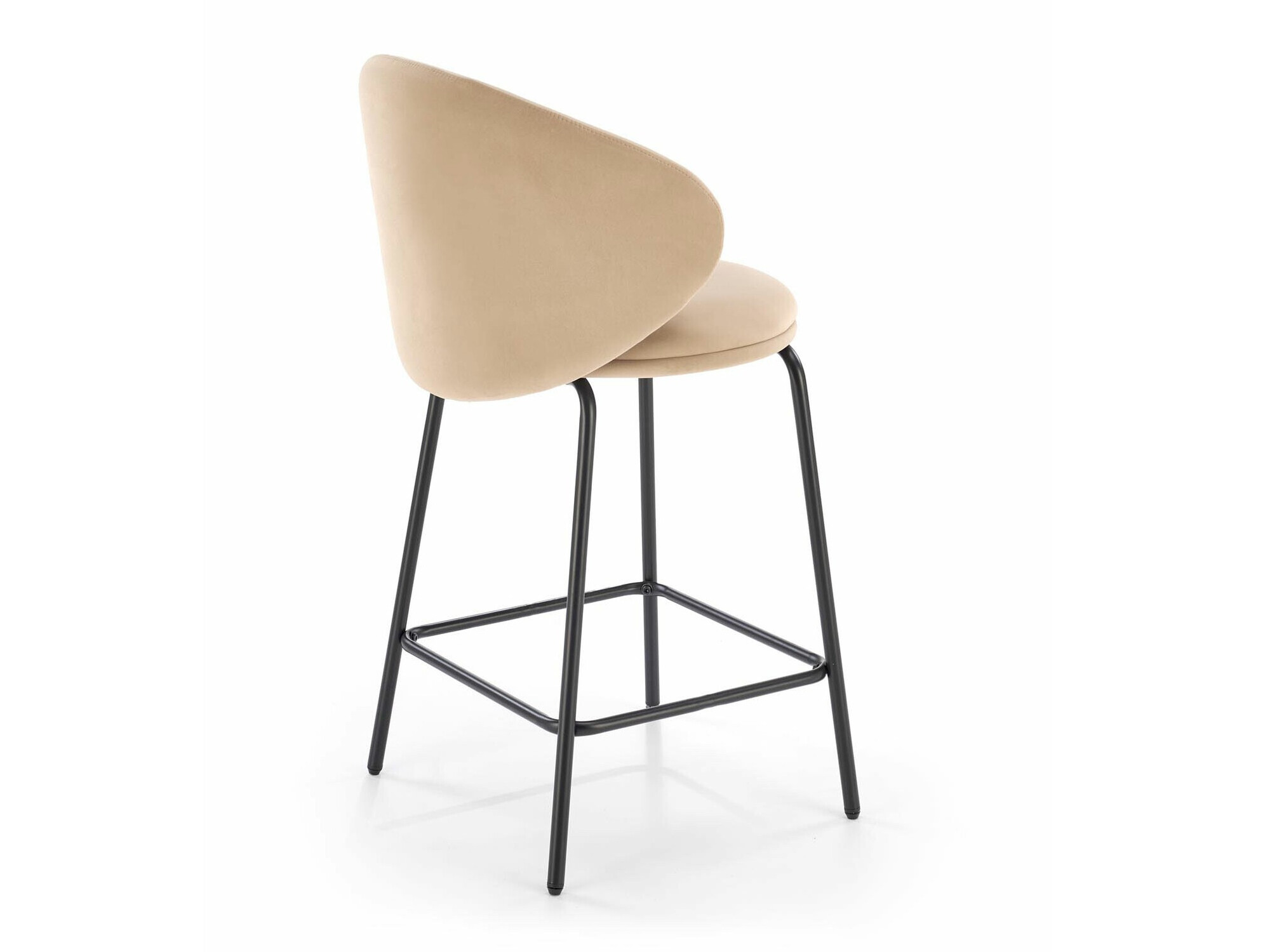 Chaise de bar mi-hauteur Houston 1824 (Beige)