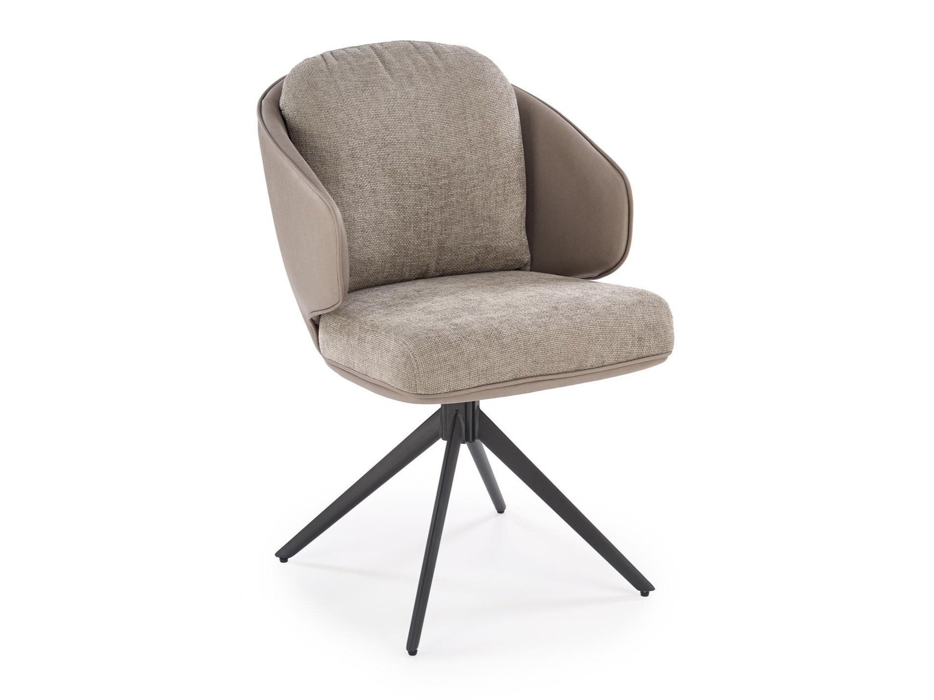 Chaise Houston 1823 (Gris + Gris clair)