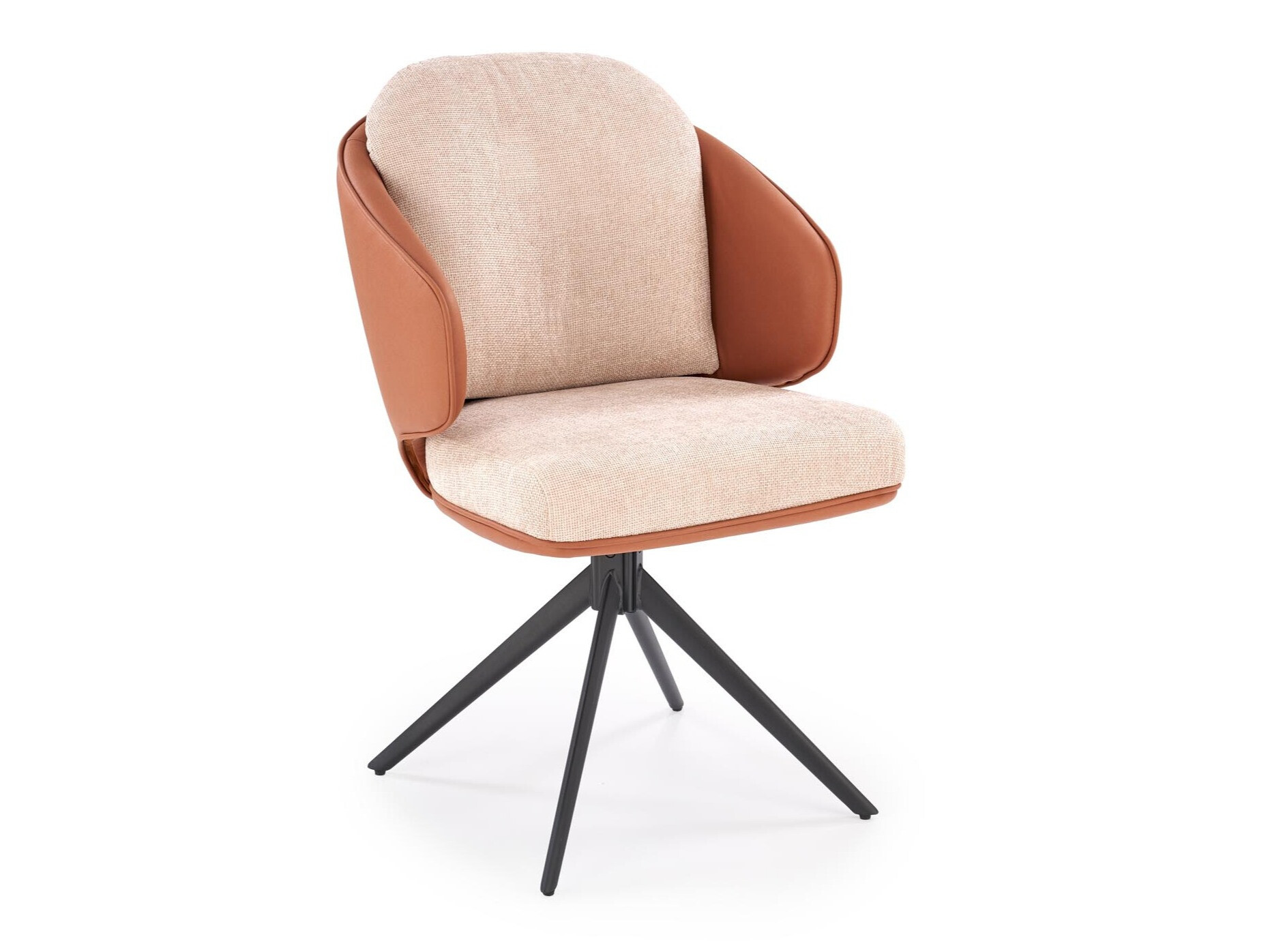 Chaise Houston 1823 (Marron + Beige)