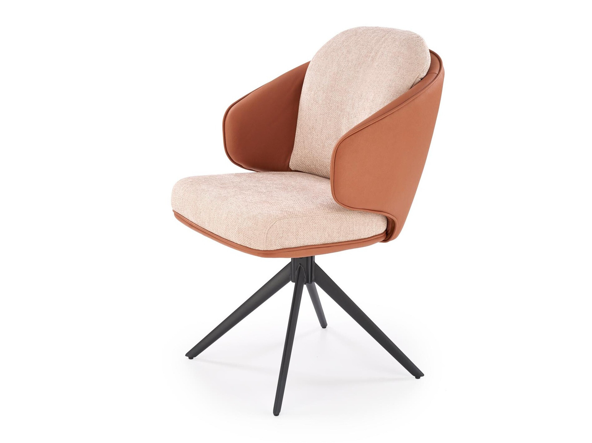Chaise Houston 1823 (Marron + Beige)