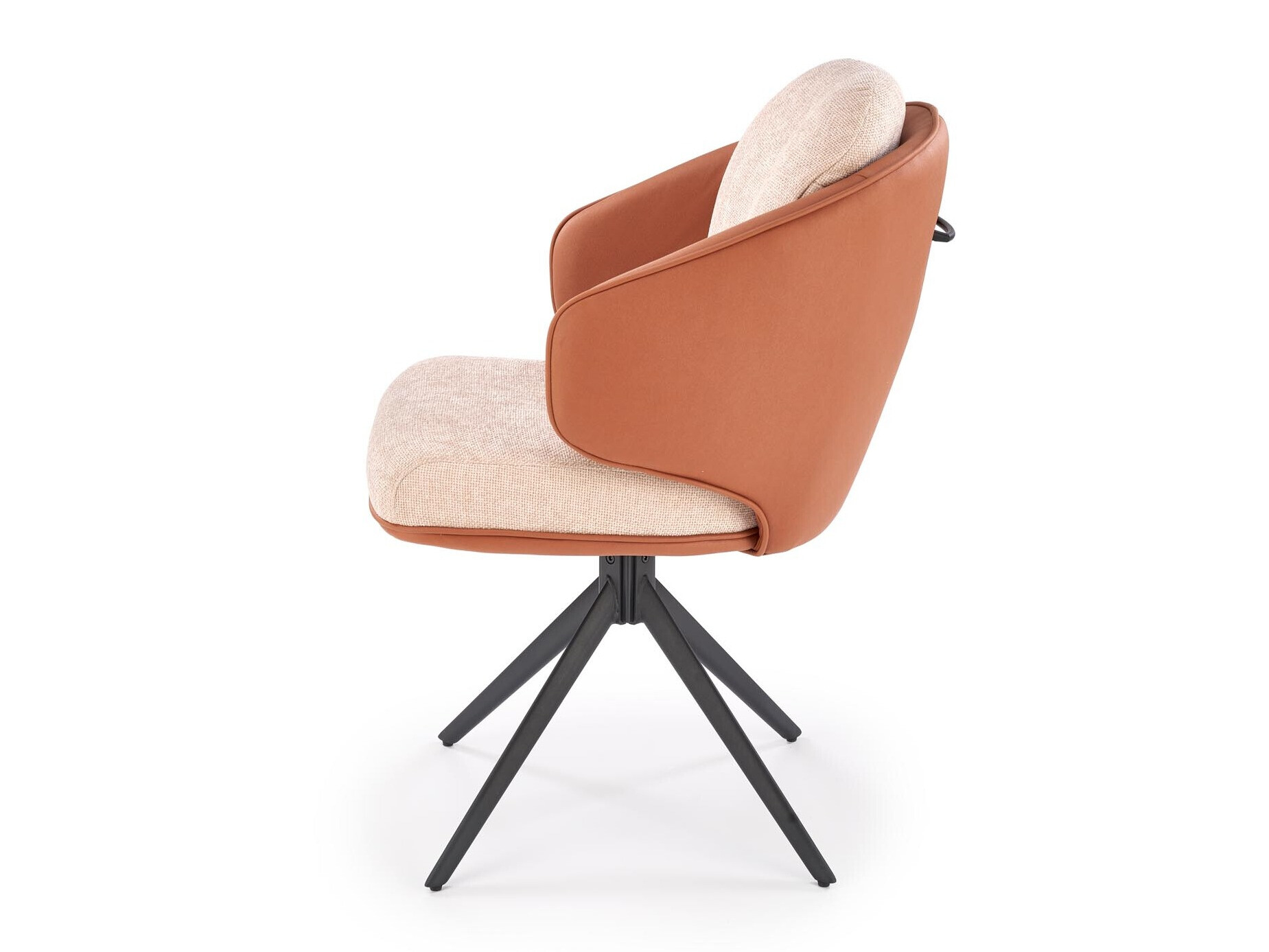 Chaise Houston 1823 (Marron + Beige)