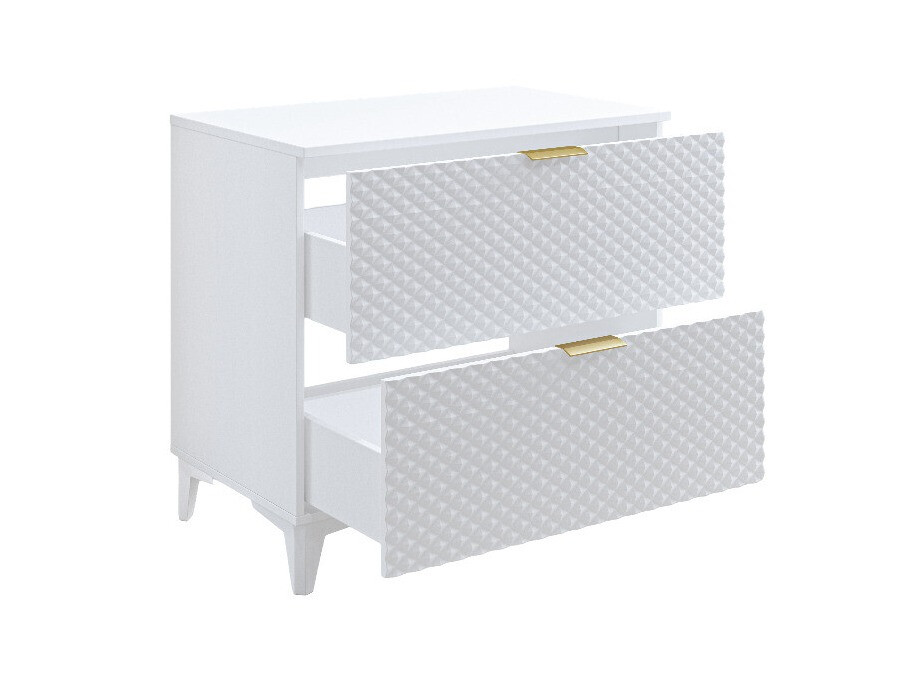 Armoire de lavabo à poser Liretu 101 (Blanc)