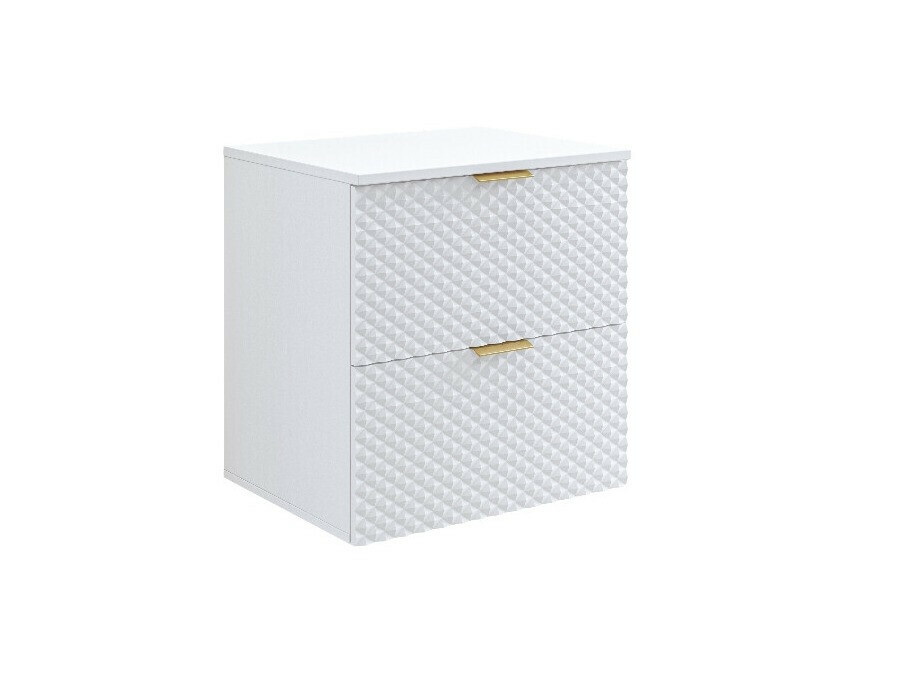 Armoire de salle de bains murale pour lavabo Liretu 106 (Blanc)