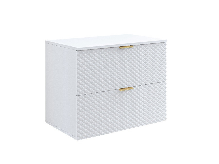 Armoire de salle de bains murale pour lavabo Liretu 107 (Blanc)