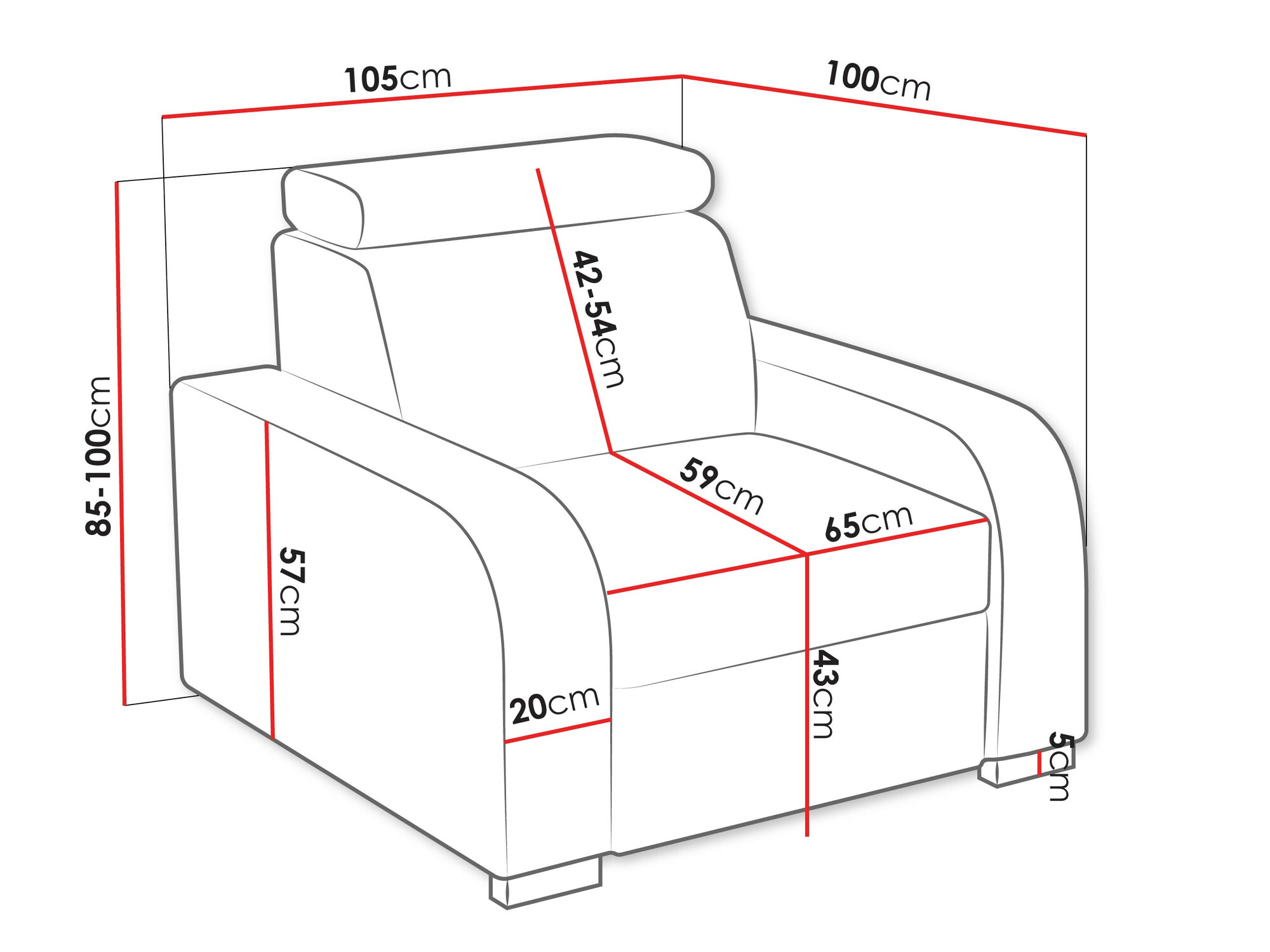 Fauteuil Ovos (Crown 11)