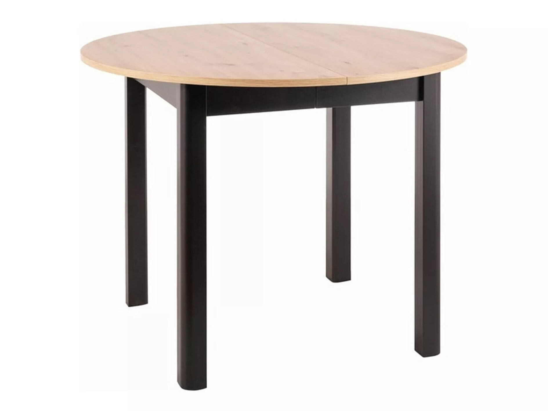 Table Detroit 899 (Chêne Artisan + Noir)