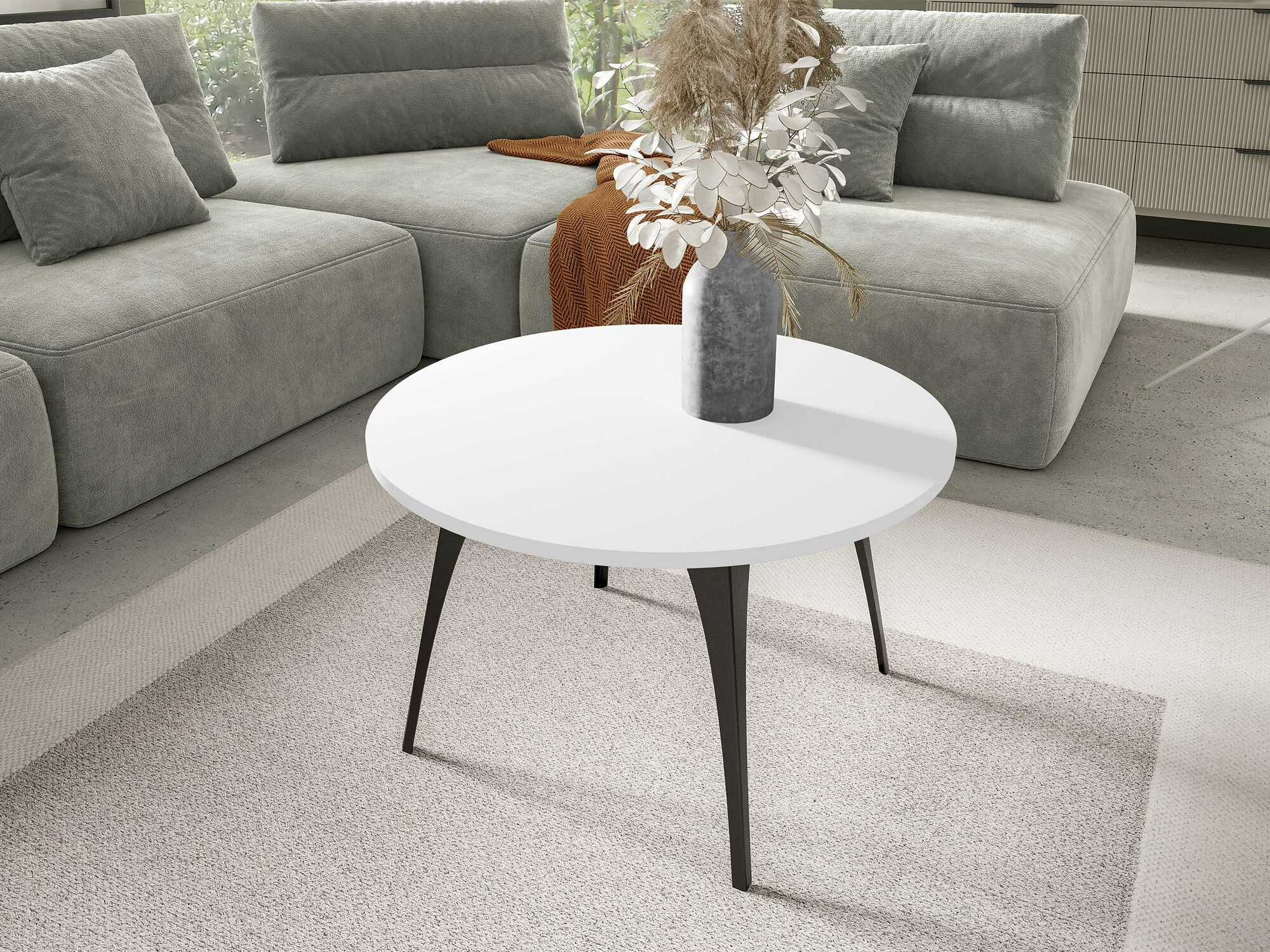 Table basse Oswego 126 (Blanc)