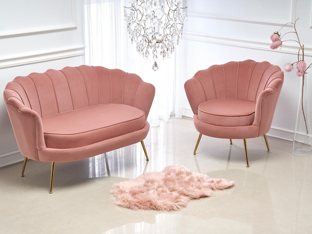 Fauteuil Houston 828 (Rose)