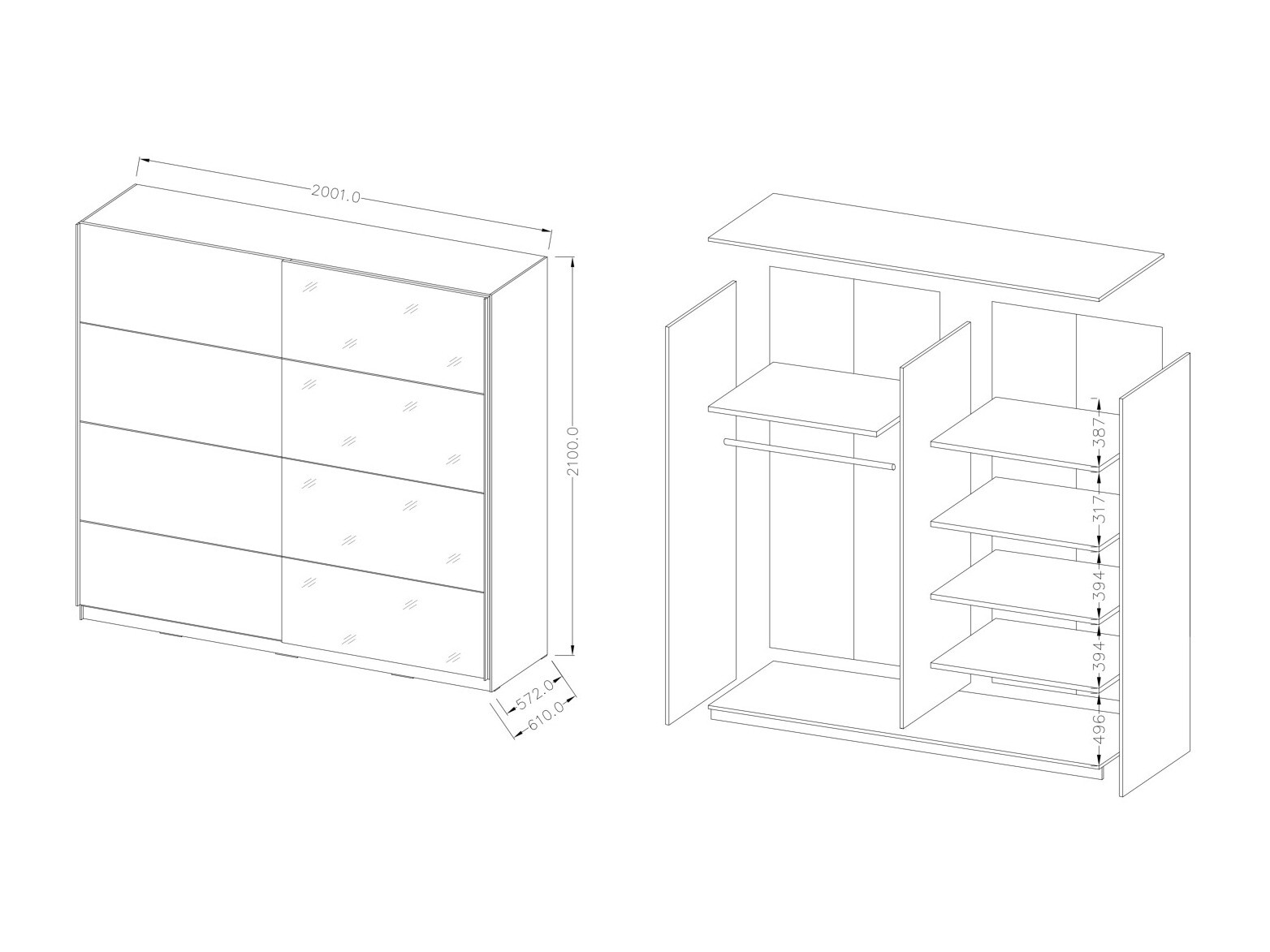 Armoire Melvele 111