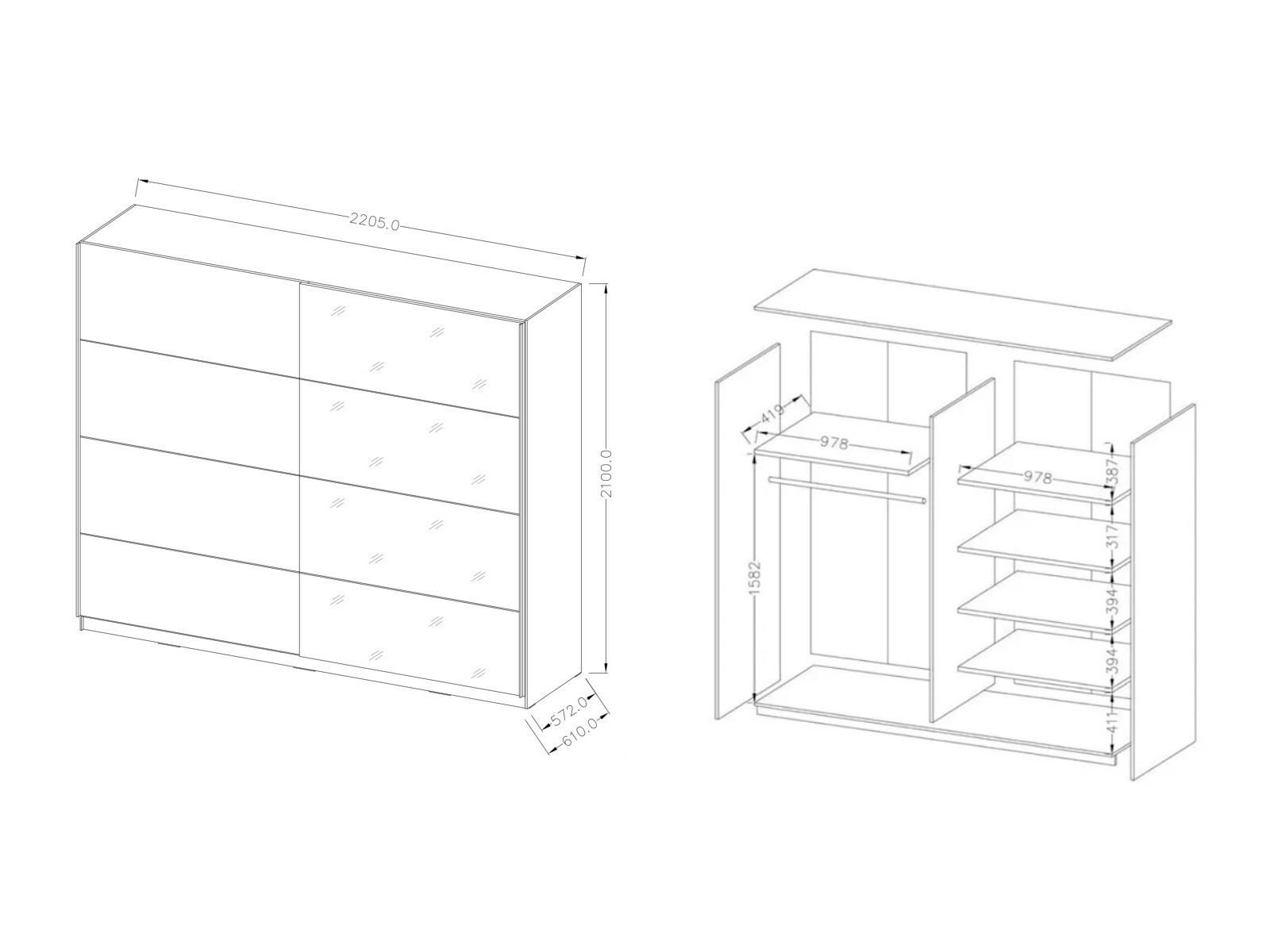 Armoire Melvele 111
