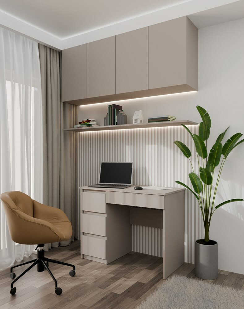 Bureau Elbvelu 108 (Gris)