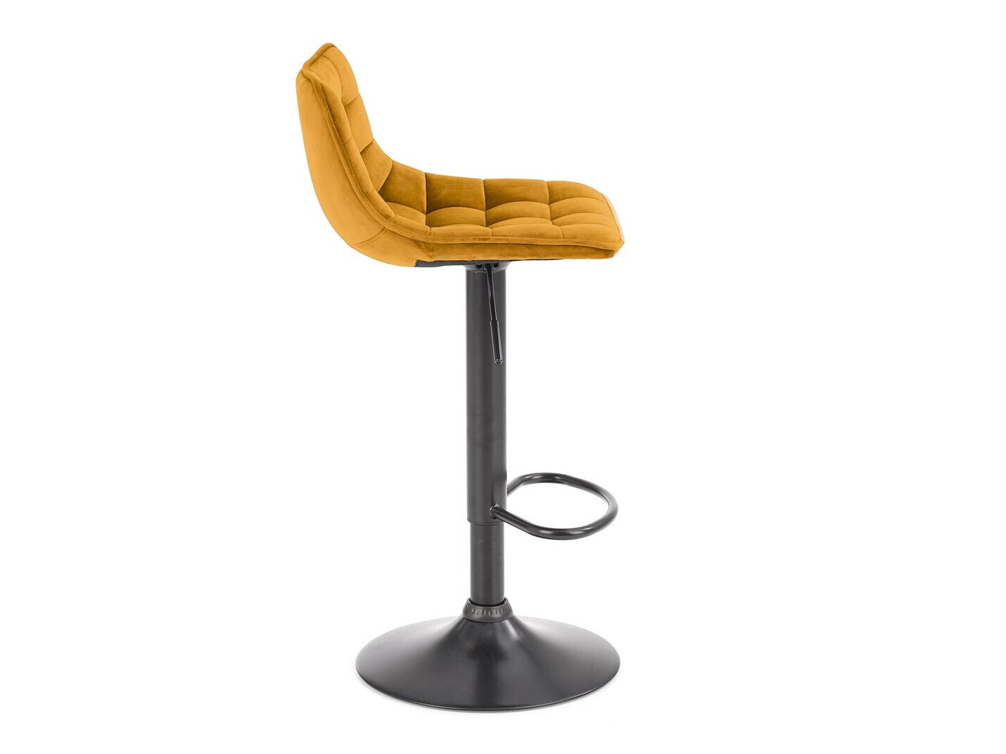 Chaise de bar mi-hauteur Houston 964 (Jaune)