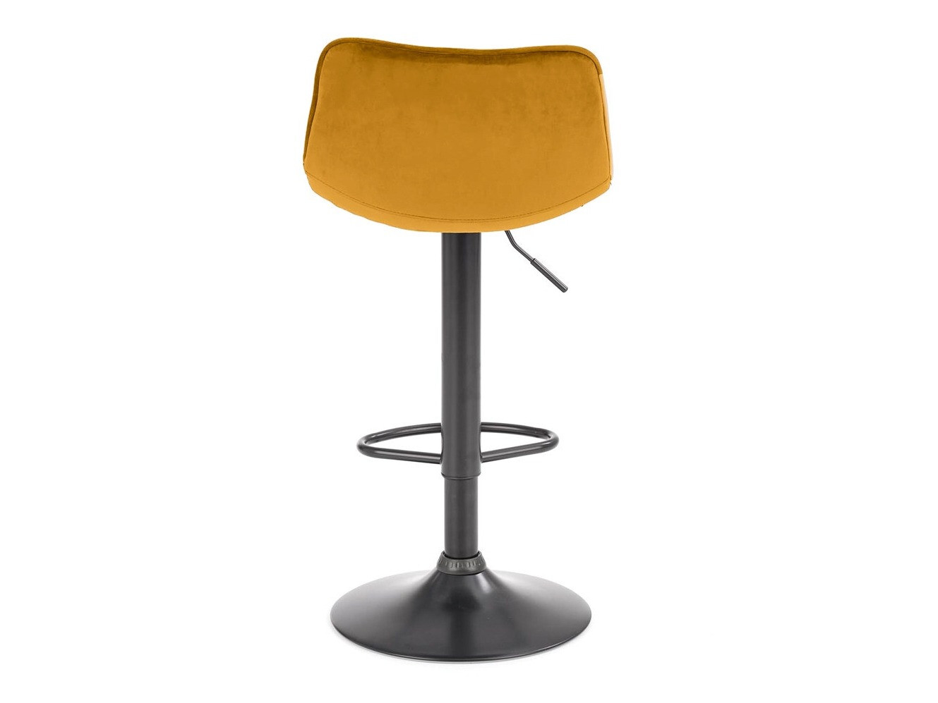 Chaise de bar mi-hauteur Houston 964 (Jaune)