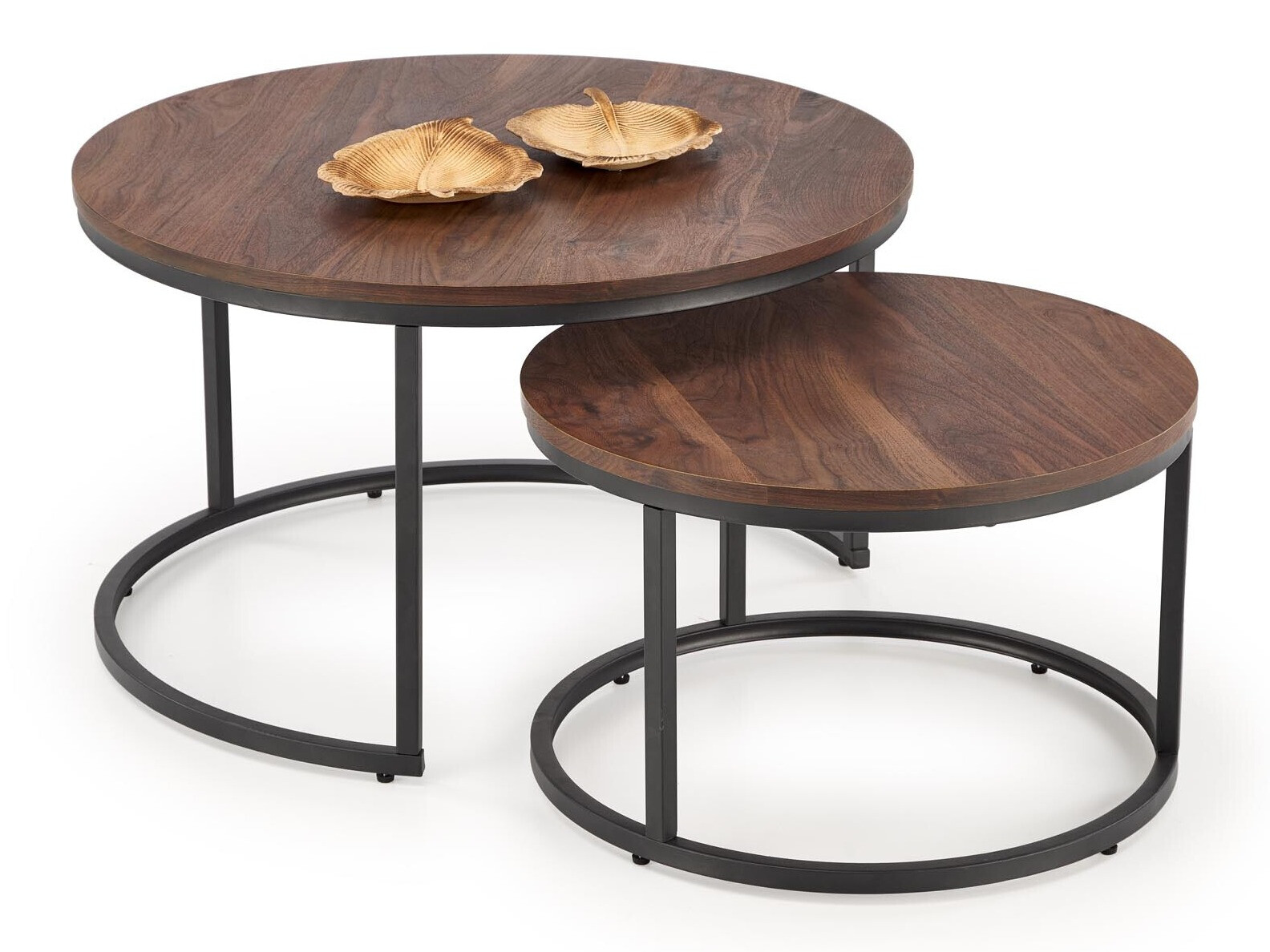 Ensemble tables basses Houston 1832 (Noyer)