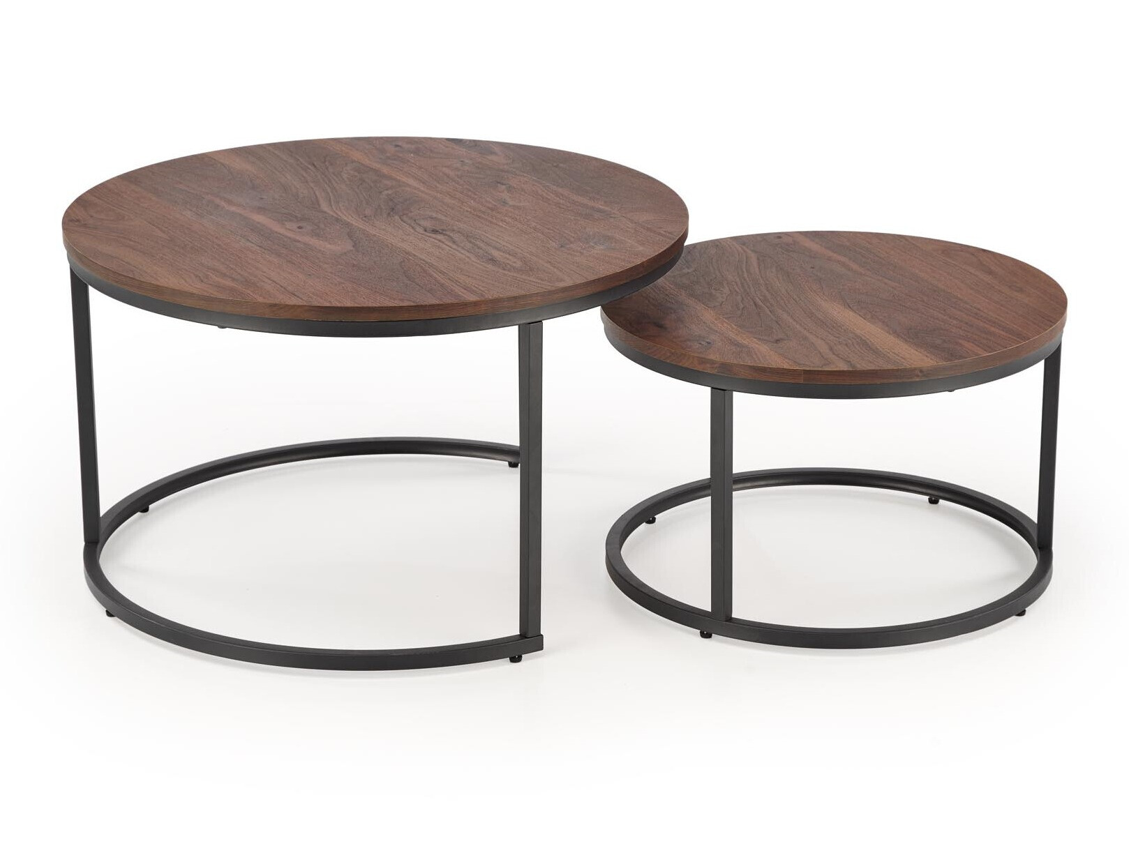 Ensemble tables basses Houston 1832 (Noyer)