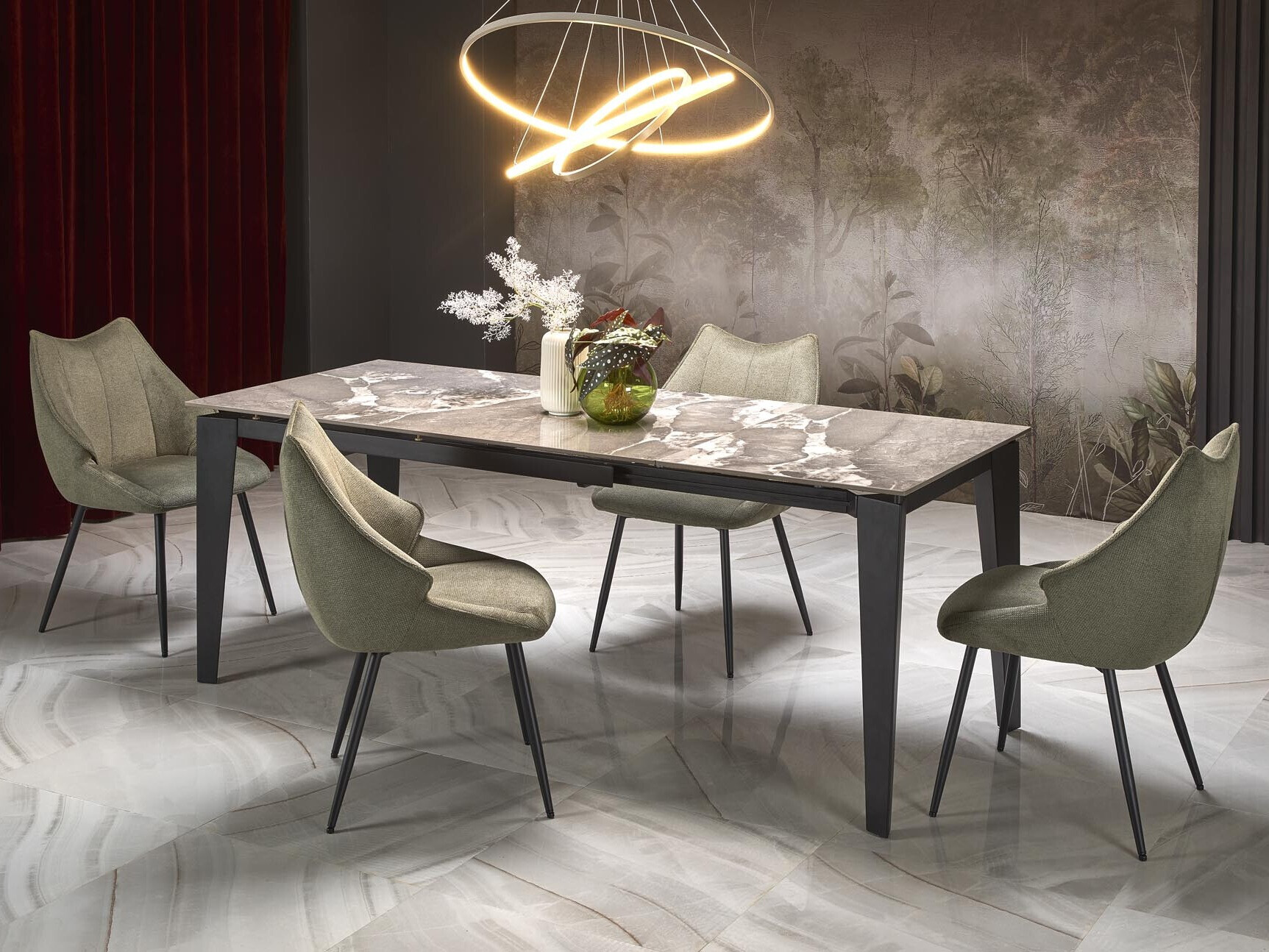 Table Houston 2157 (Marbre gris)