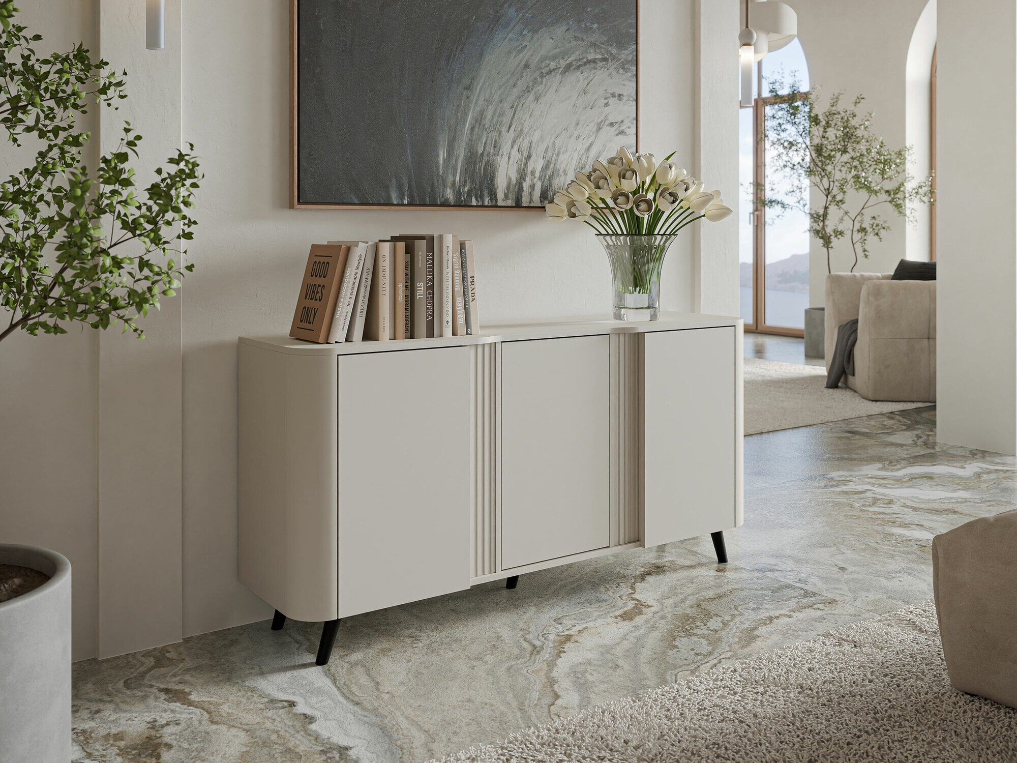 Buffet Modus (Cachemire + Noir)