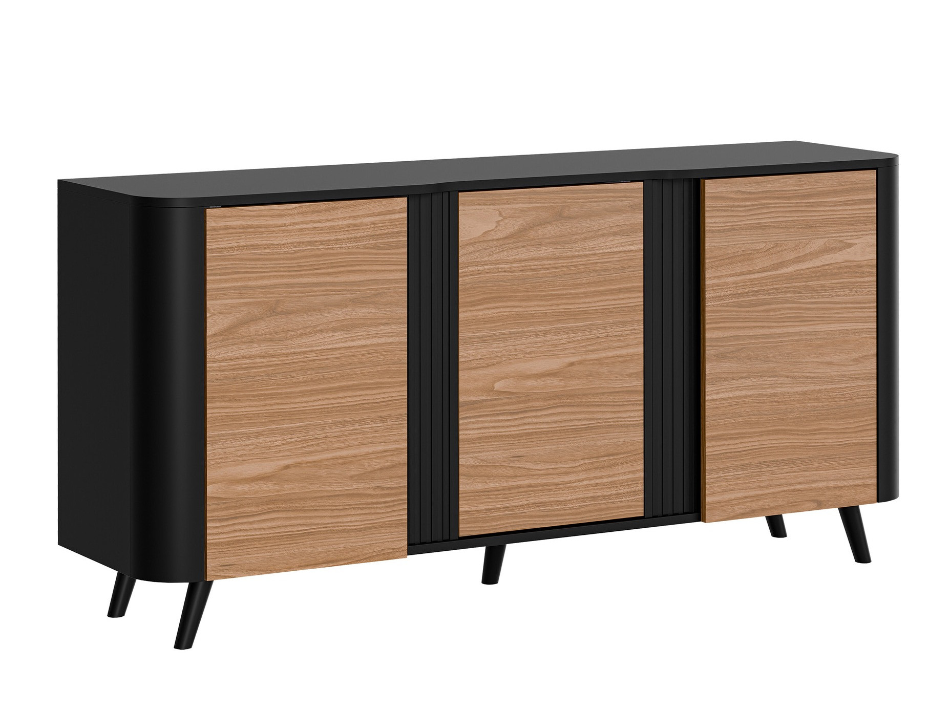 Buffet Modus (Noir + Noyer)