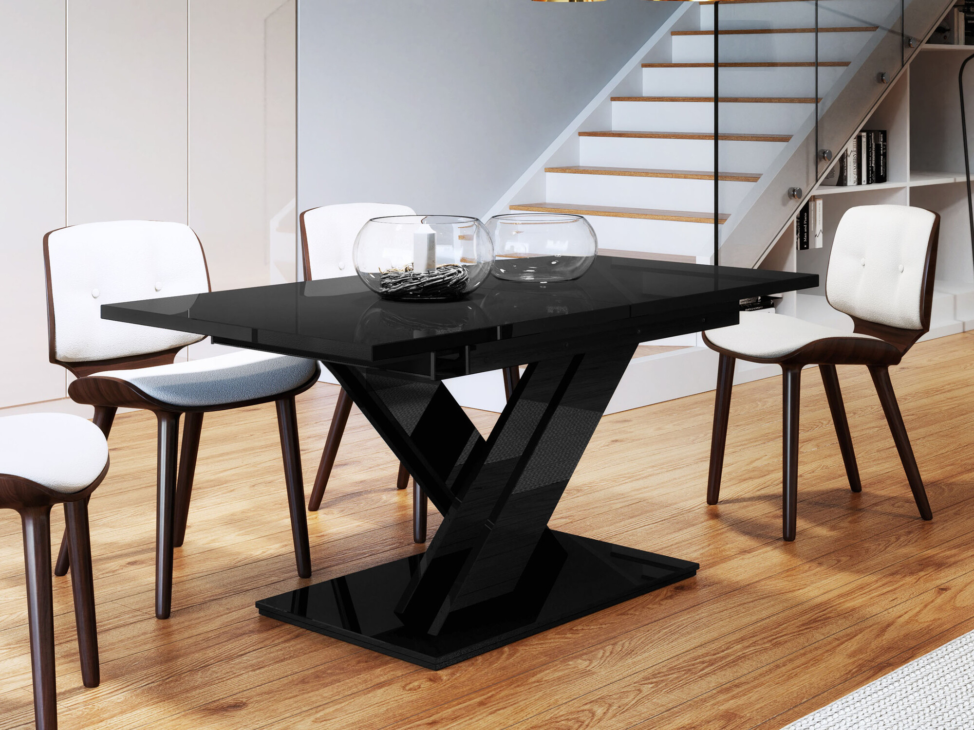Table Decium (Noir brillant)