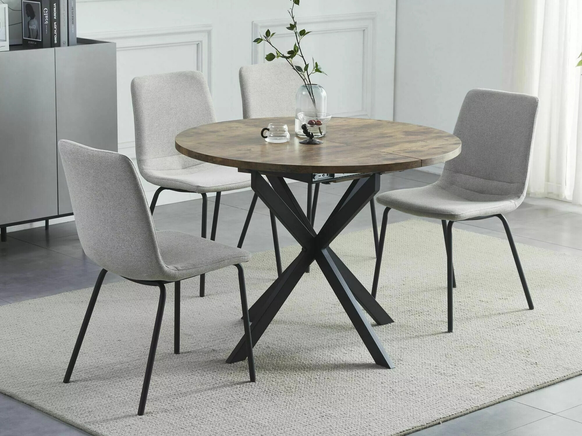 Table Detroit 115 (Noyer)