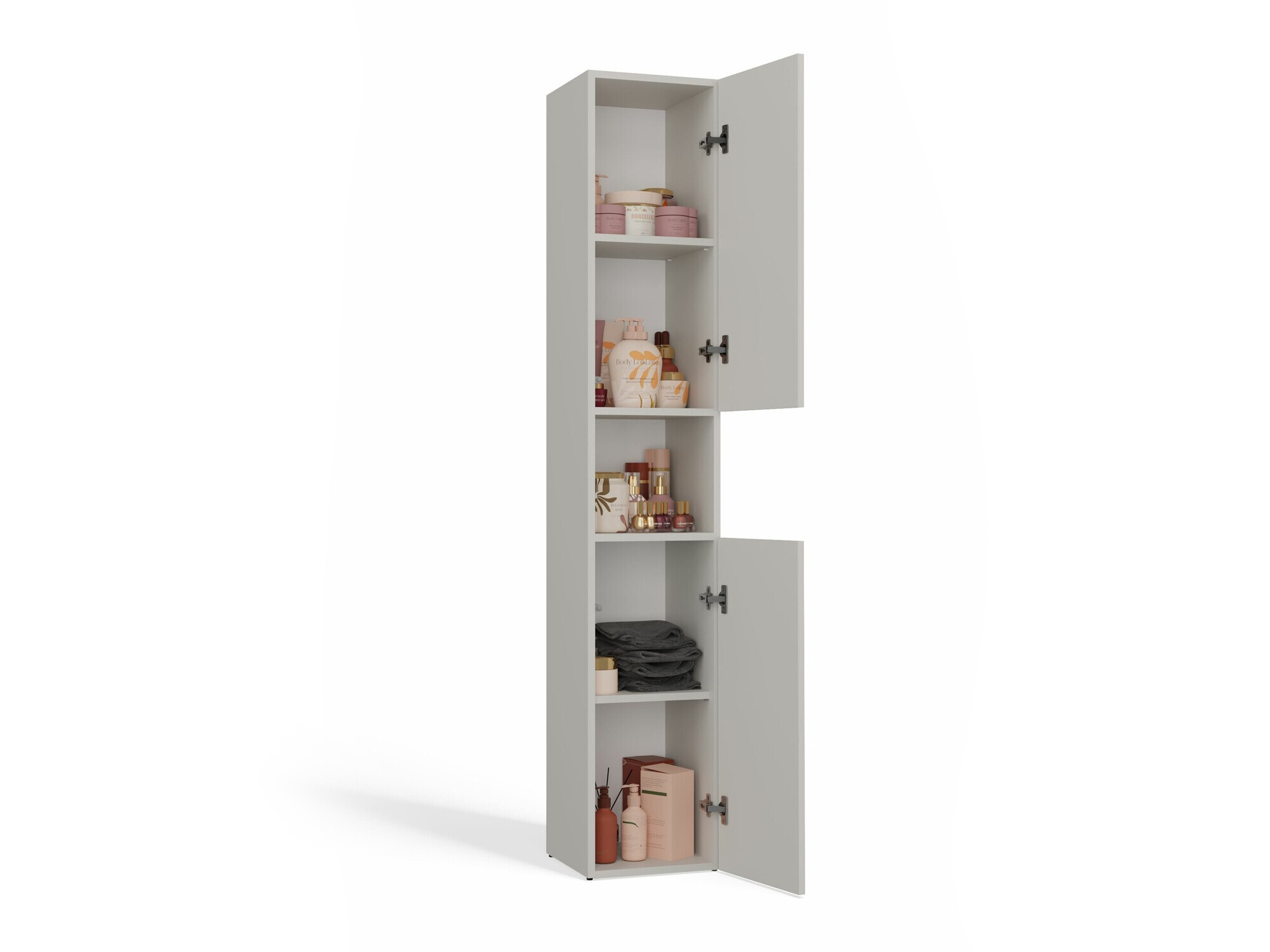 Armoire de bain à poser Nolmaru 104 (Cachemire)