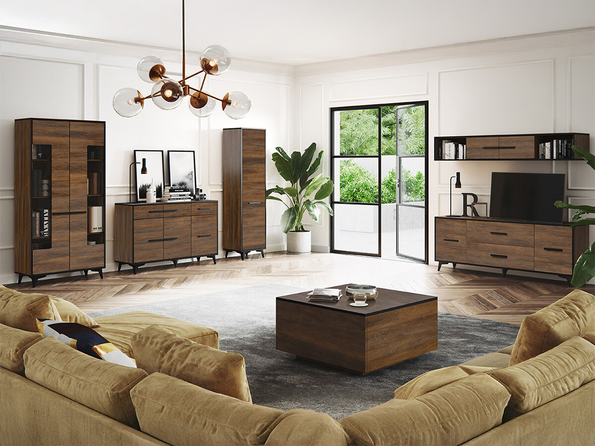 Ensemble de salon Avimora 112 (Noyer)