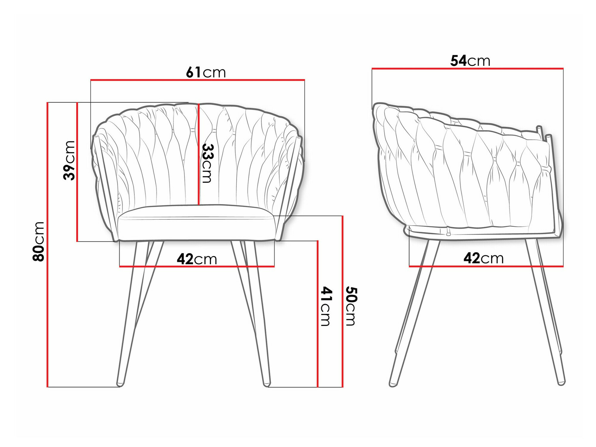 Chaise Paramount 101 (Noir)
