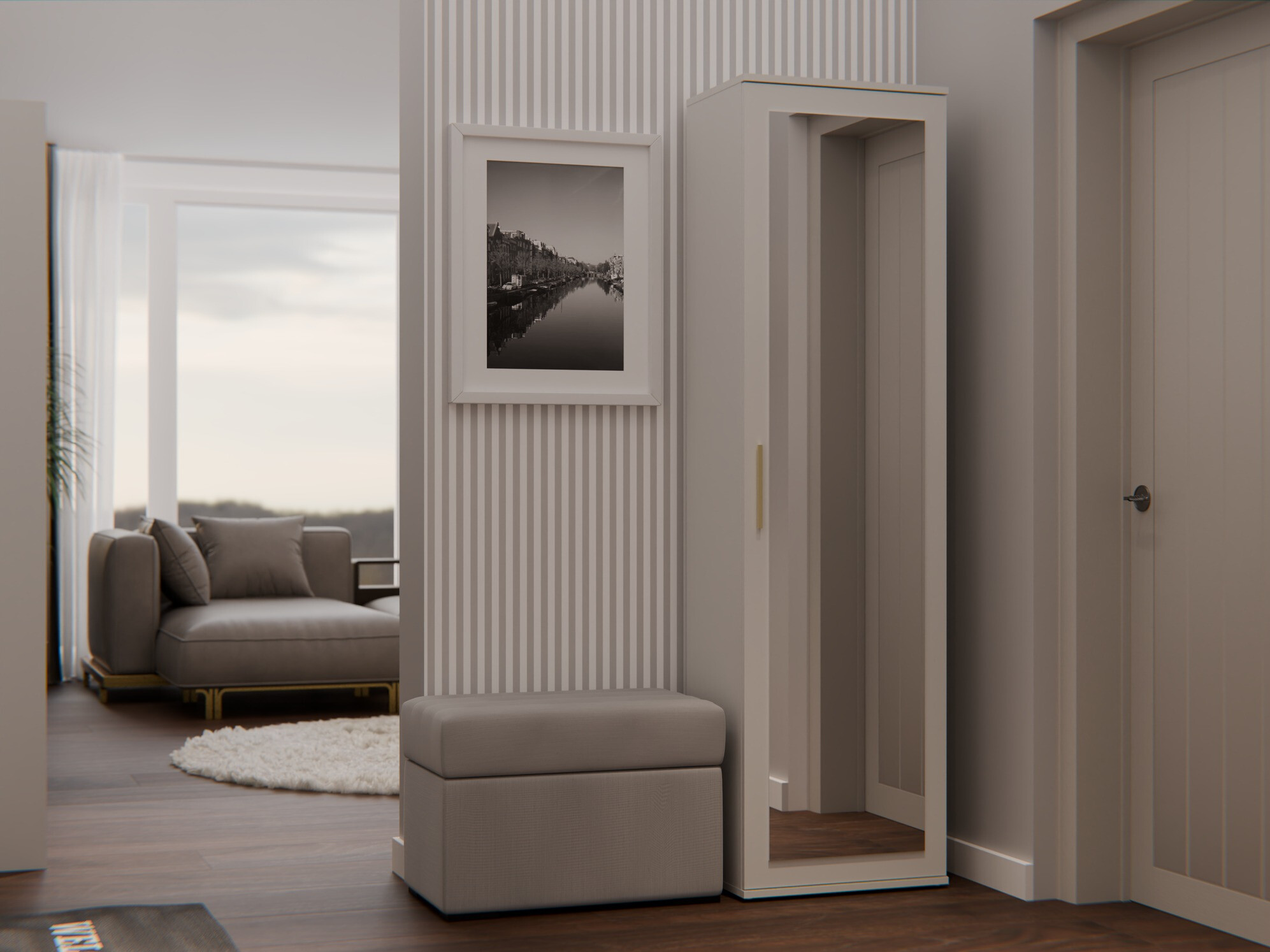 Armoire Mandeville 127 (Cachemire)