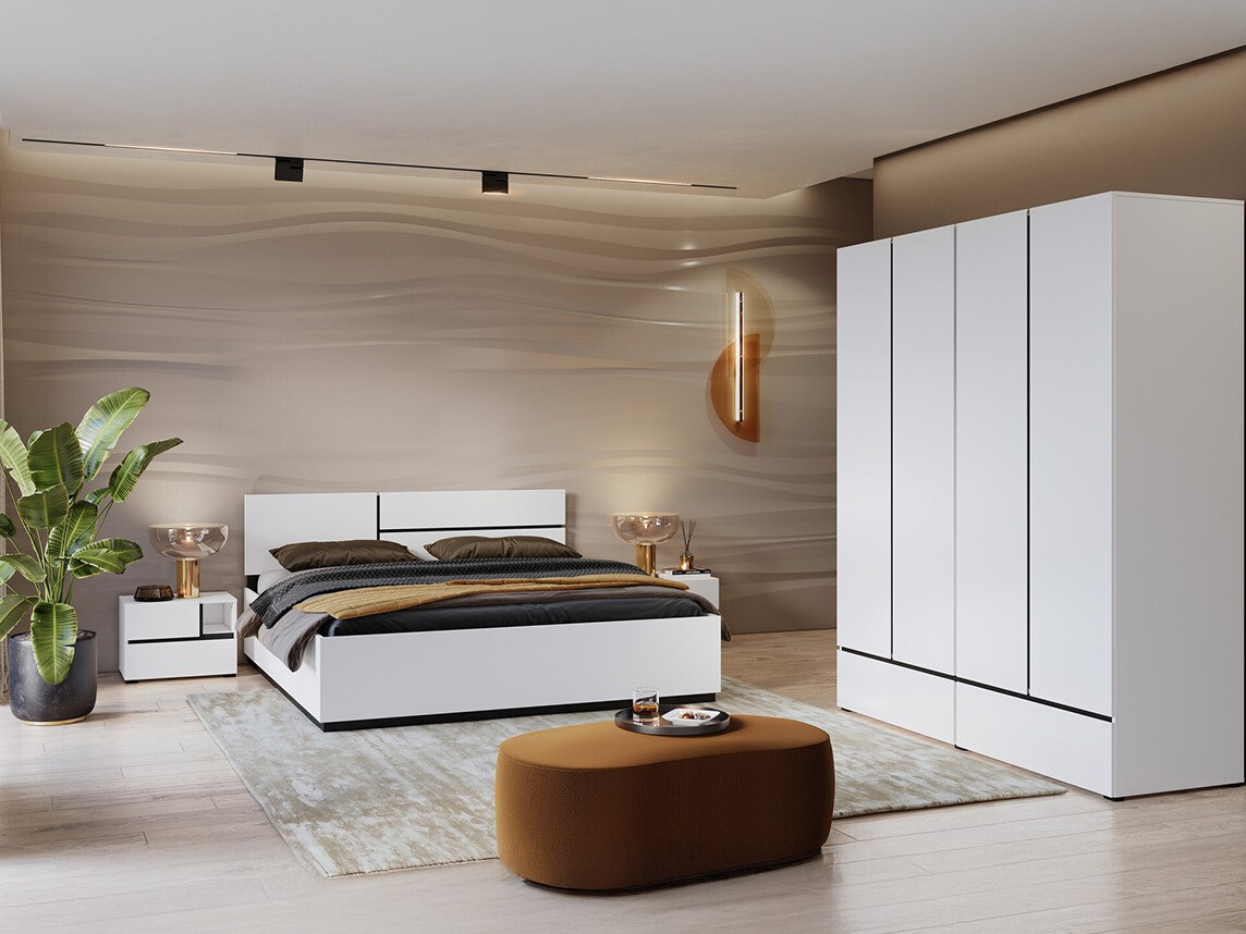 Armoire Alfere 118 (Blanc)