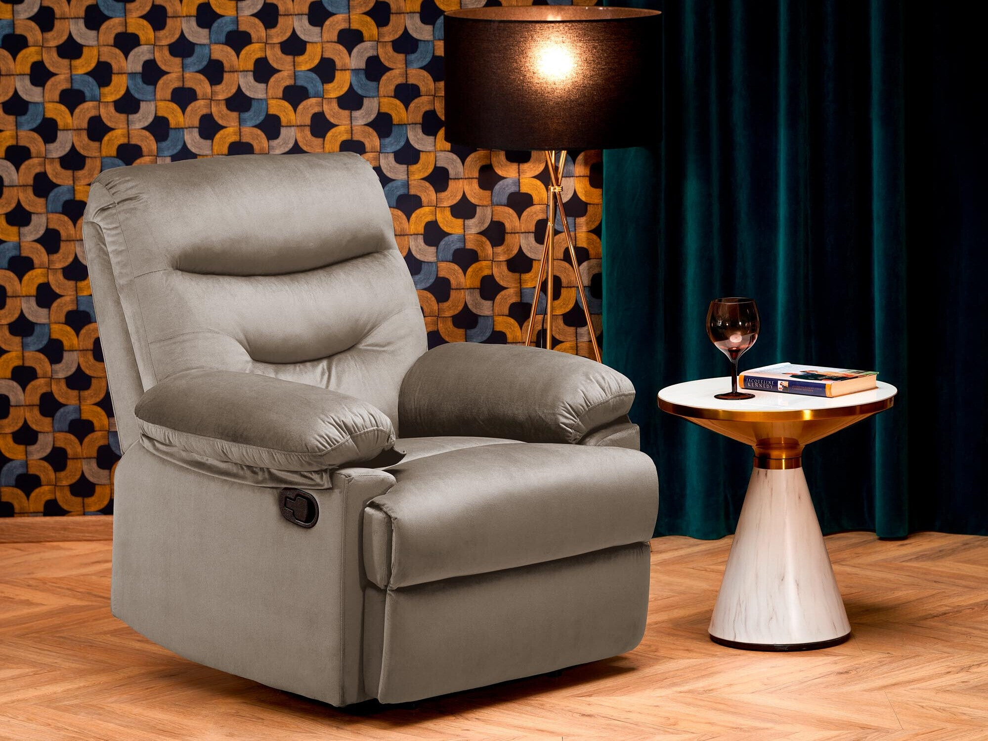 Fauteuil inclinable Houston Terra (Beige)