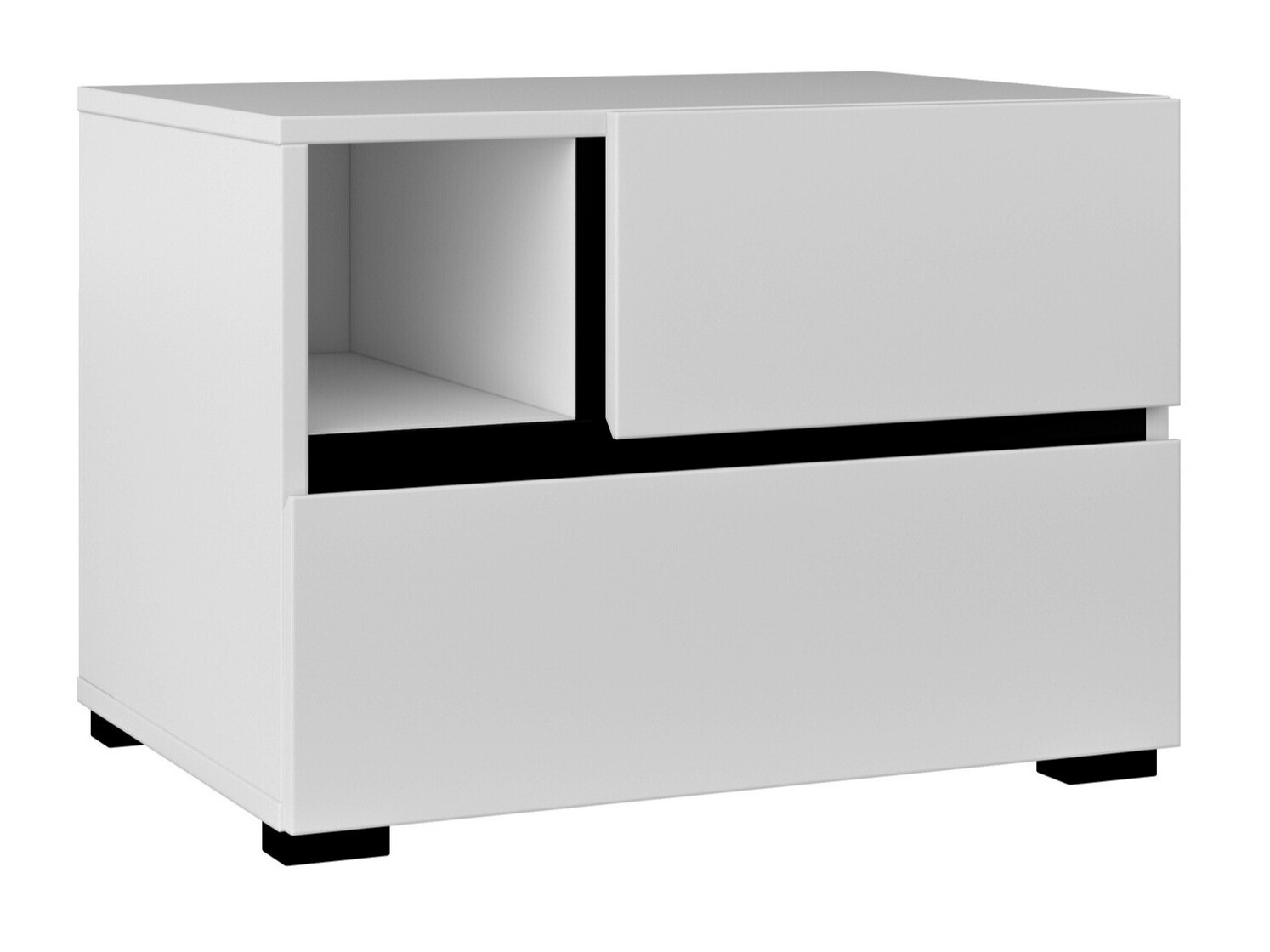 Table de chevet Alfere 120 (Blanc)