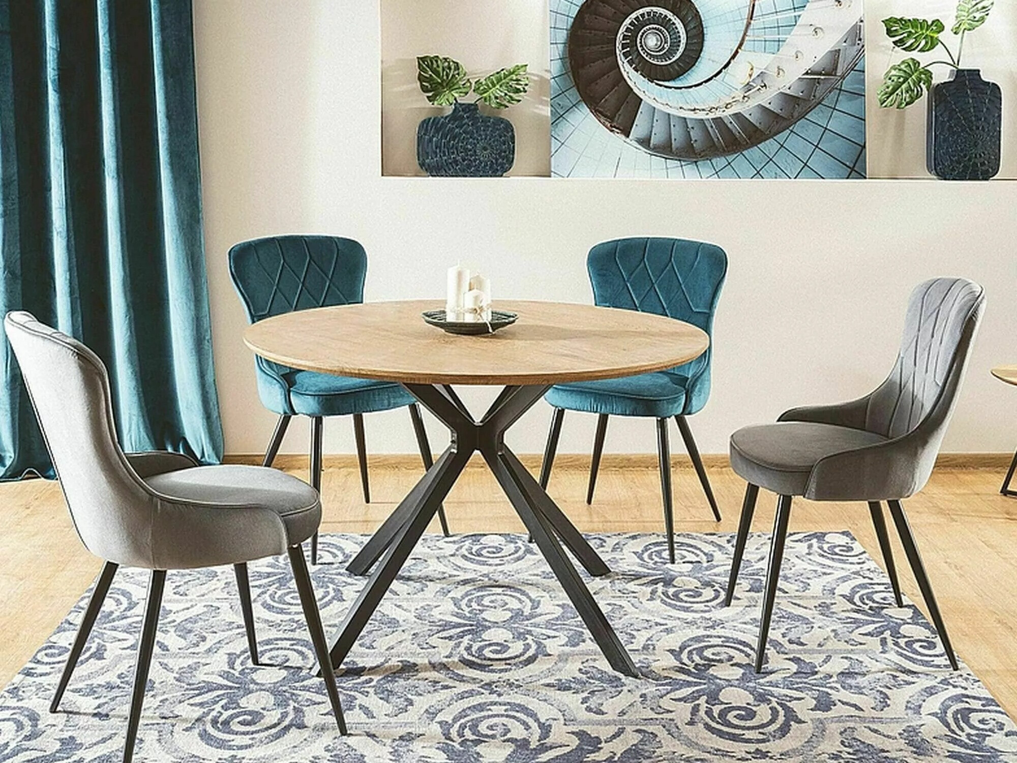 Chaise Detroit 524 (Gris)
