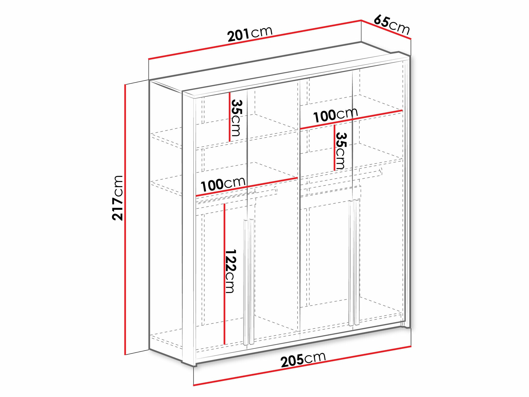 Armoire Calcalo 101 (Beige)