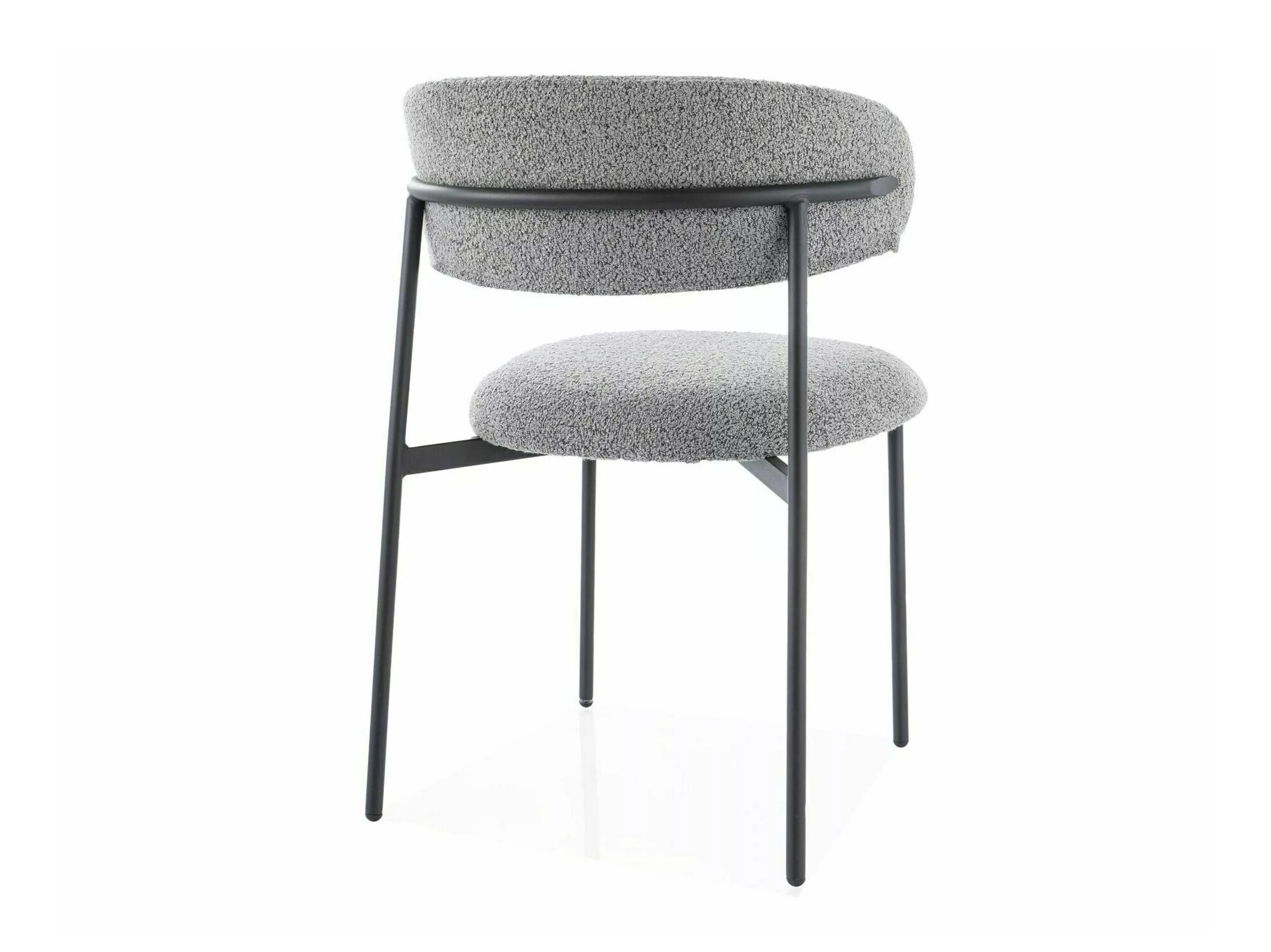 Chaise Detroit 802 (Gris + Noir)